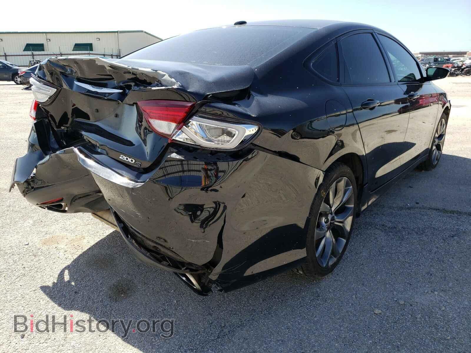 2015 CHRYSLER 200 - VIN: 1C3CCCBB2FN641736 - Фото 4