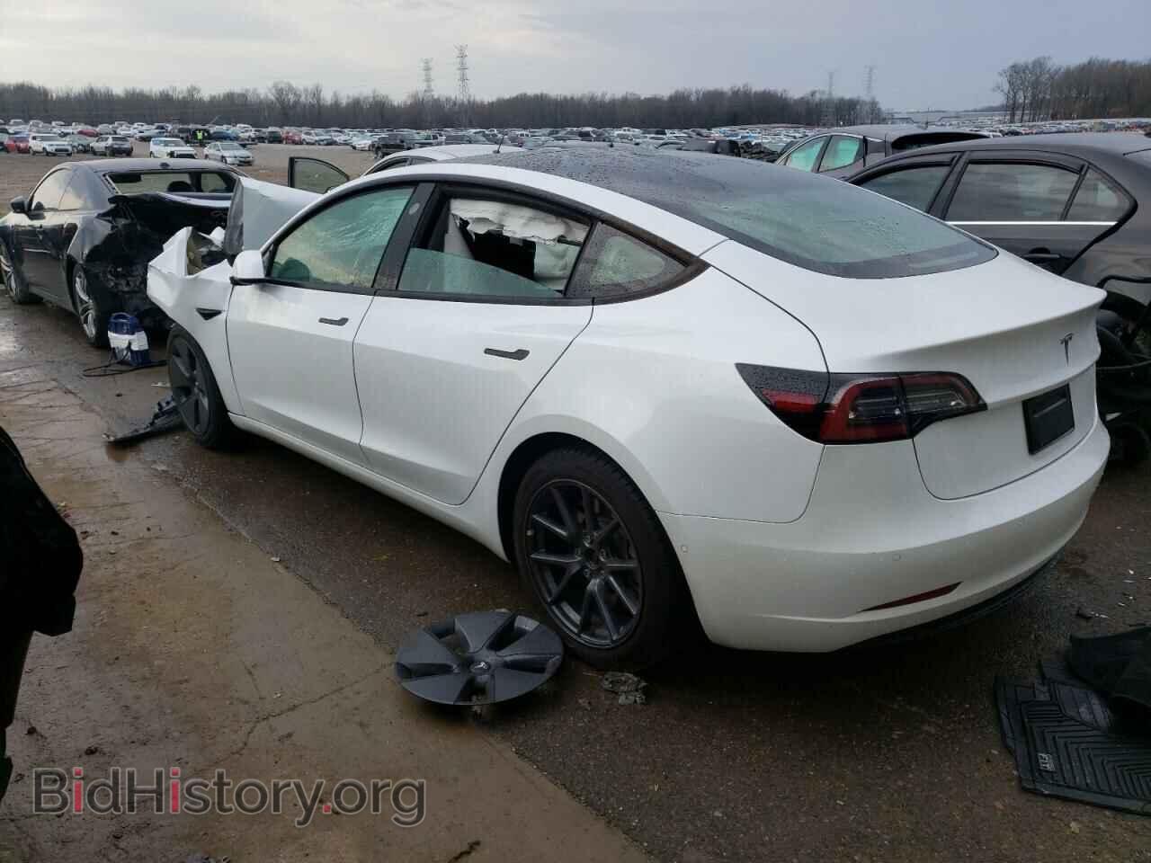 2021 TESLA MODEL 3 - VIN: 5YJ3E1EA8MF907978 - Фото 2