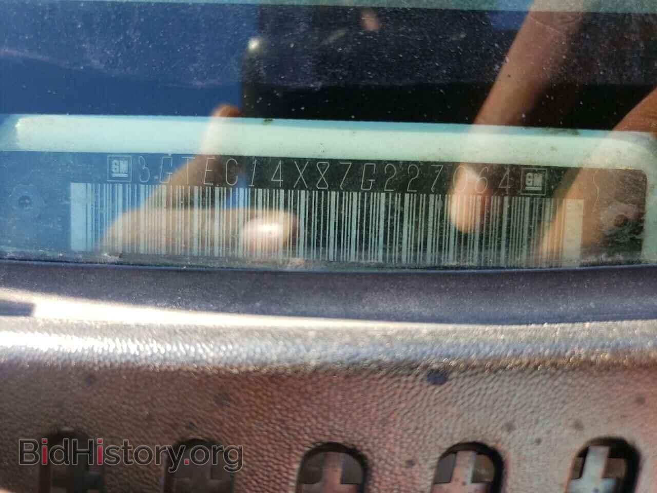 2007 GMC SIERRA - VIN: 3GTEC14X87G227064 - Фото 12