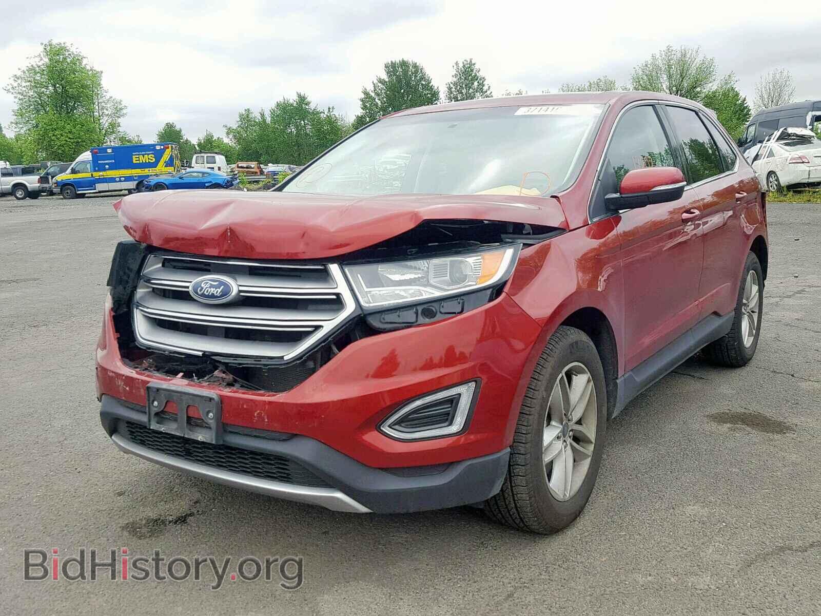 2018 FORD EDGE SEL - VIN: 2FMPK4J99JBB26754 - Фото 2