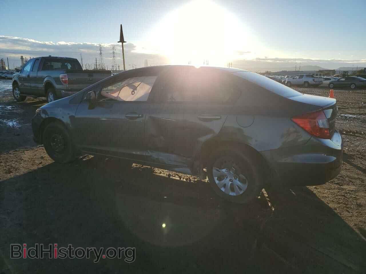 2012 HONDA CIVIC - VIN: 2HGFB2F59CH598156 - Фото 2