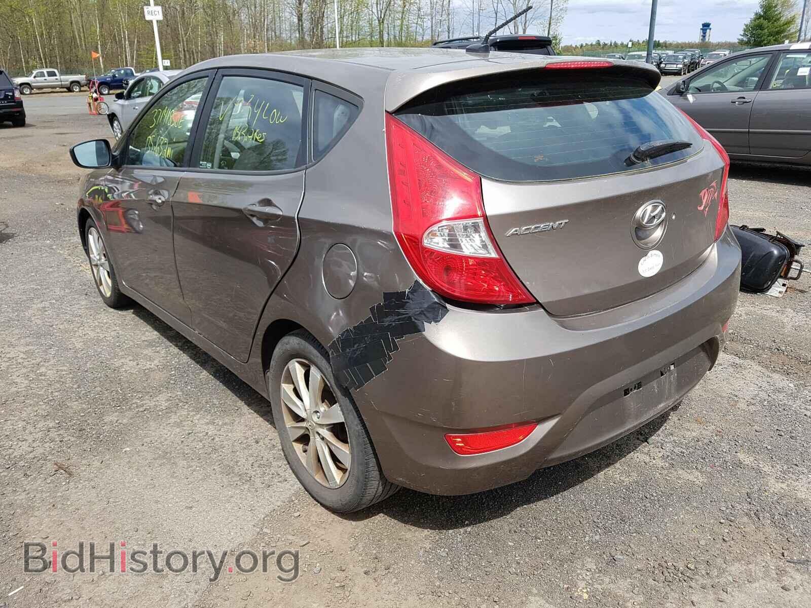 2012 HYUNDAI ACCENT - VIN: KMHCU5AE0CU019343 - Фото 3