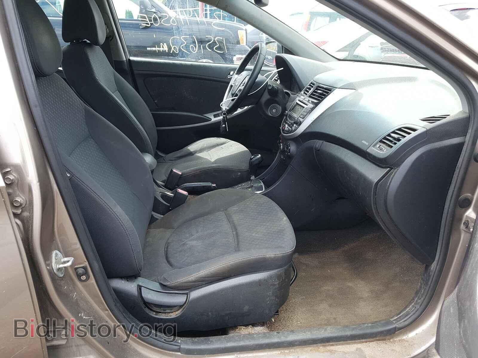2012 HYUNDAI ACCENT - VIN: KMHCU5AE0CU019343 - Фото 5