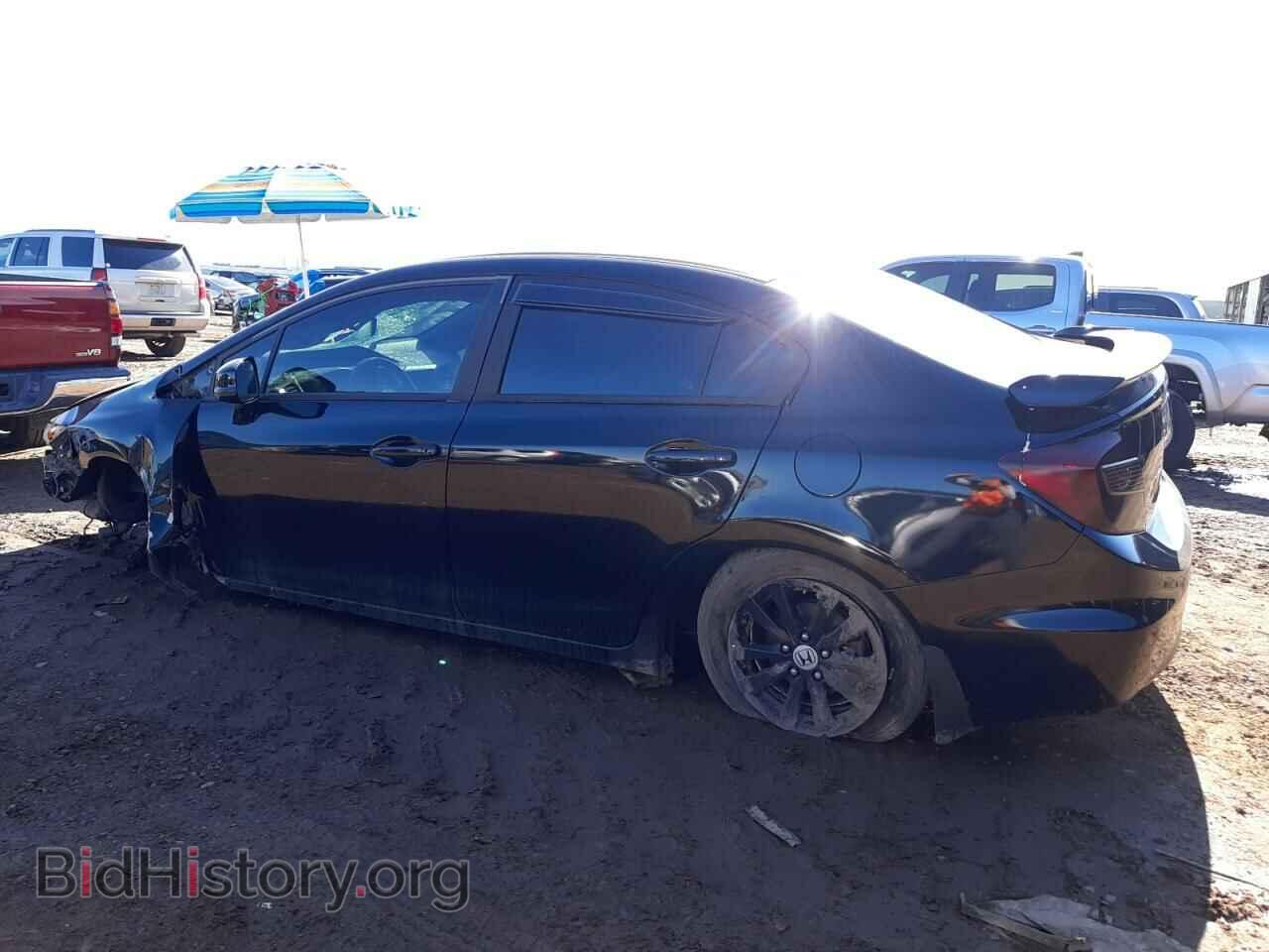 2012 HONDA CIVIC - VIN: 2HGFB2F83CH550761 - Фото 2