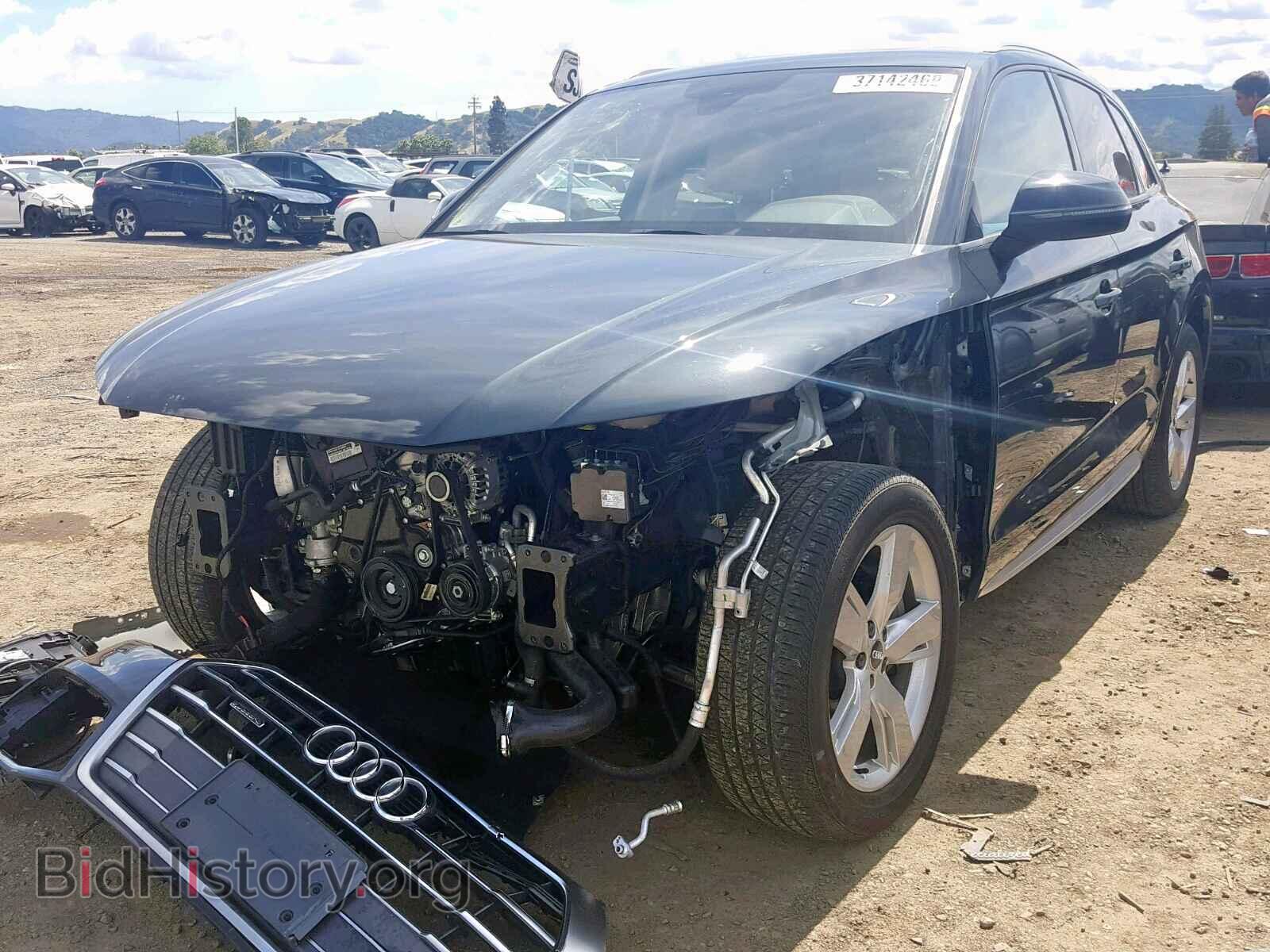 2018 AUDI Q5 - VIN: WA1ANAFY2J2002437 - Фото 2