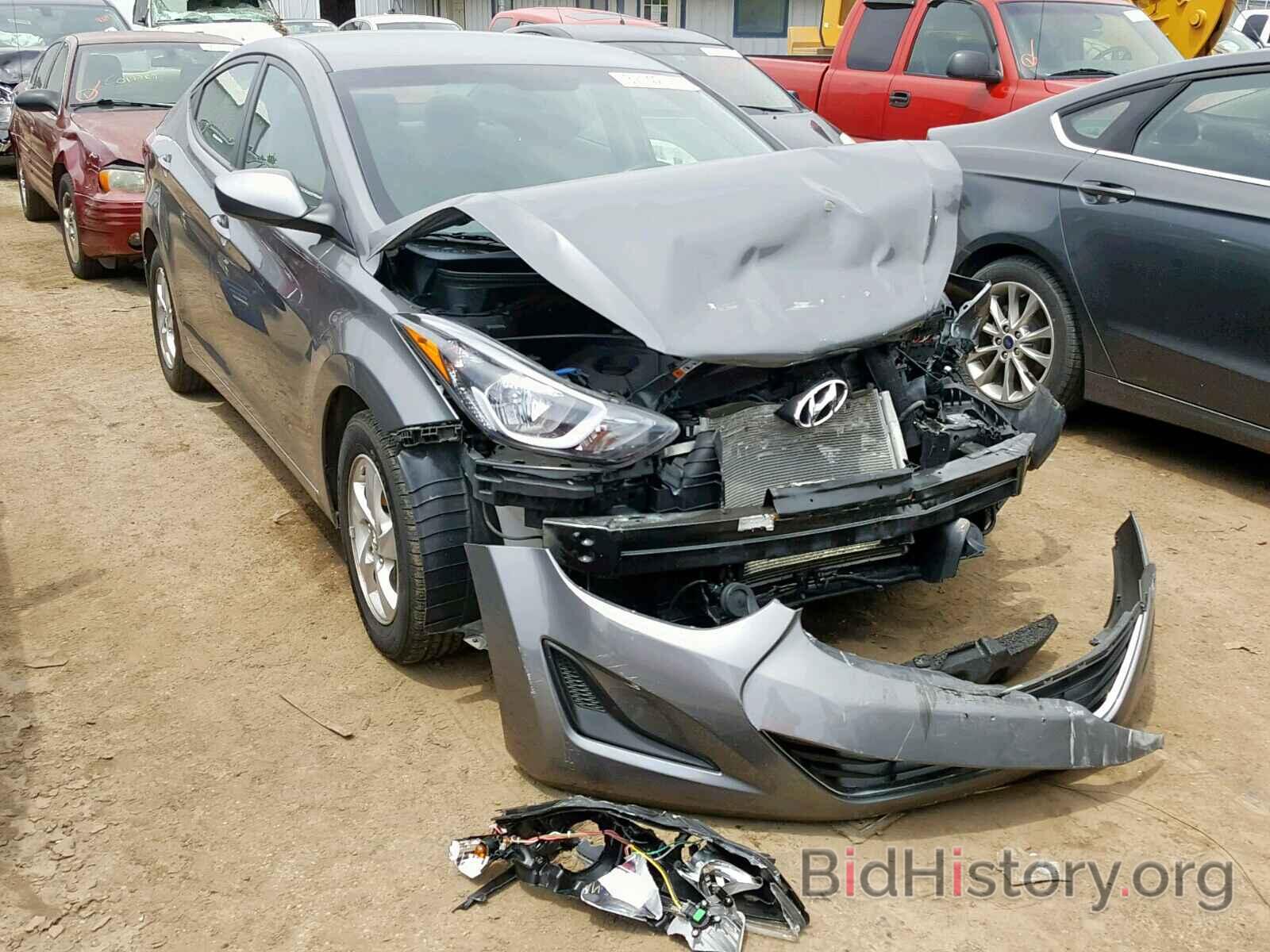 Photo 5NPDH4AE7EH520959 - HYUNDAI ELANTRA 2014