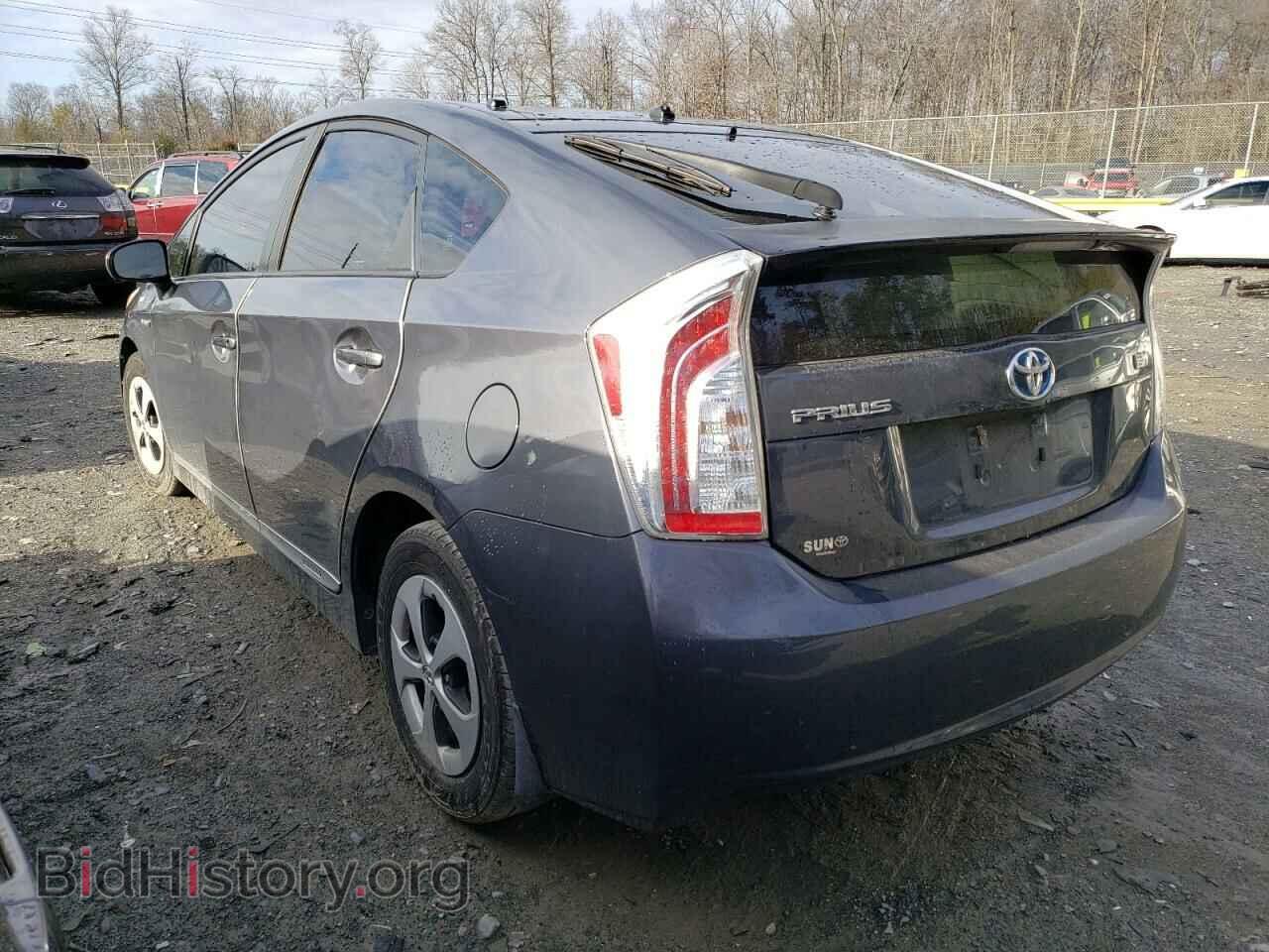 2014 TOYOTA PRIUS - VIN: JTDKN3DU4E1760653 - Фото 2
