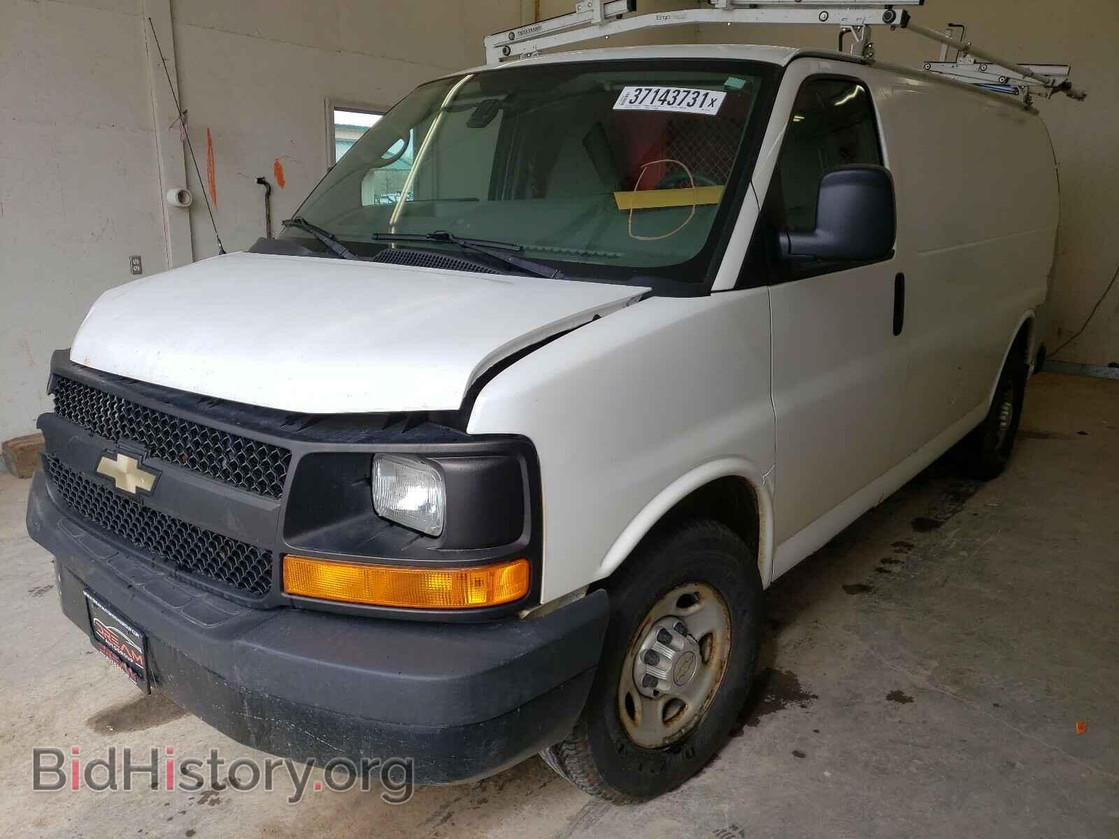 2013 CHEVROLET EXPRESS - VIN: 1GCWGFBA7D1187039 - Фото 2
