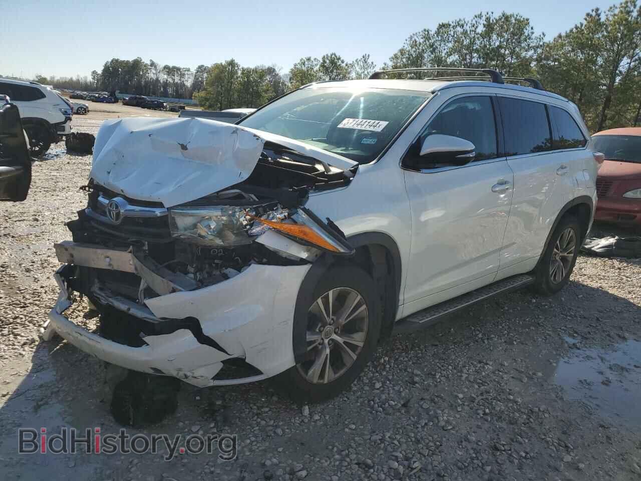 Photo 5TDKKRFH3ES024186 - TOYOTA HIGHLANDER 2014