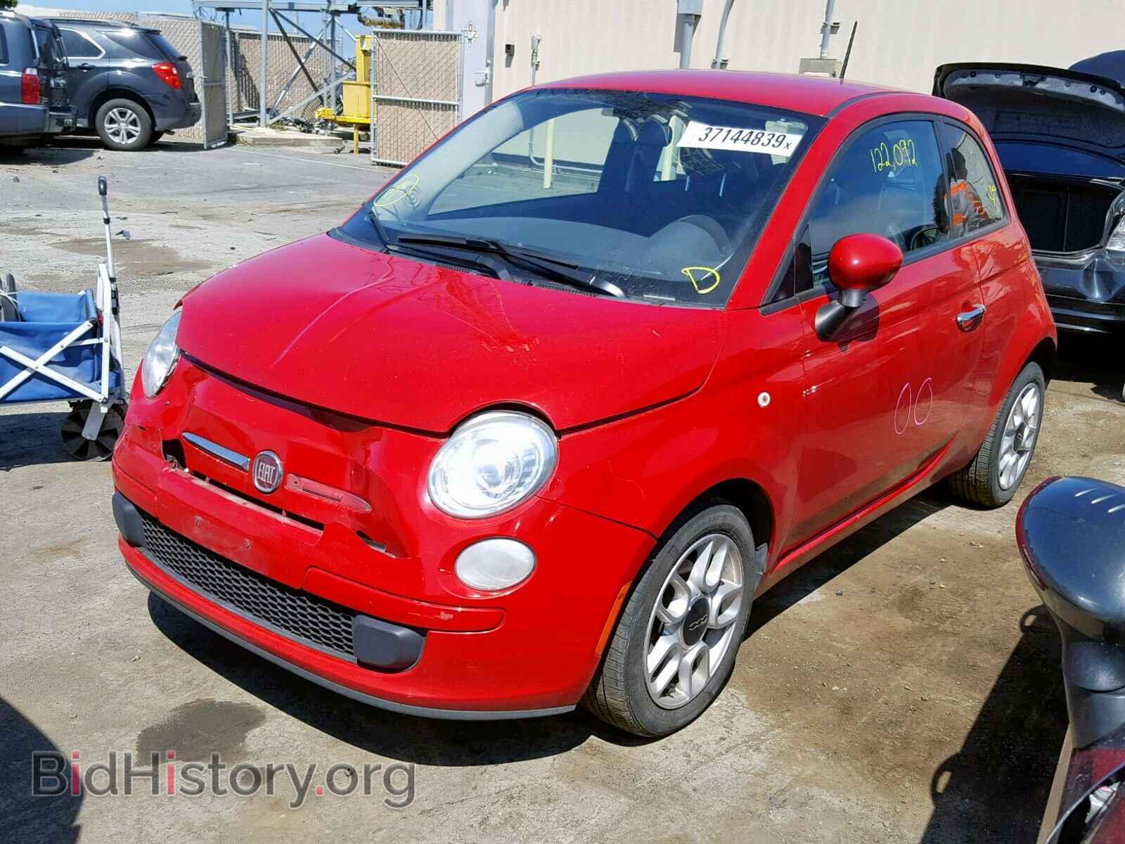2014 FIAT 500 - VIN: 3C3CFFAR5ET205422 - Фото 2