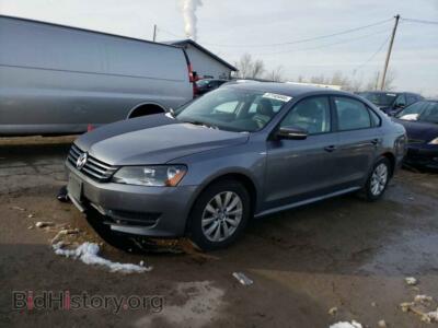 2015 Volkswagen PASSAT S, gray — VIN 1VWAT7A36FC050452, Copart