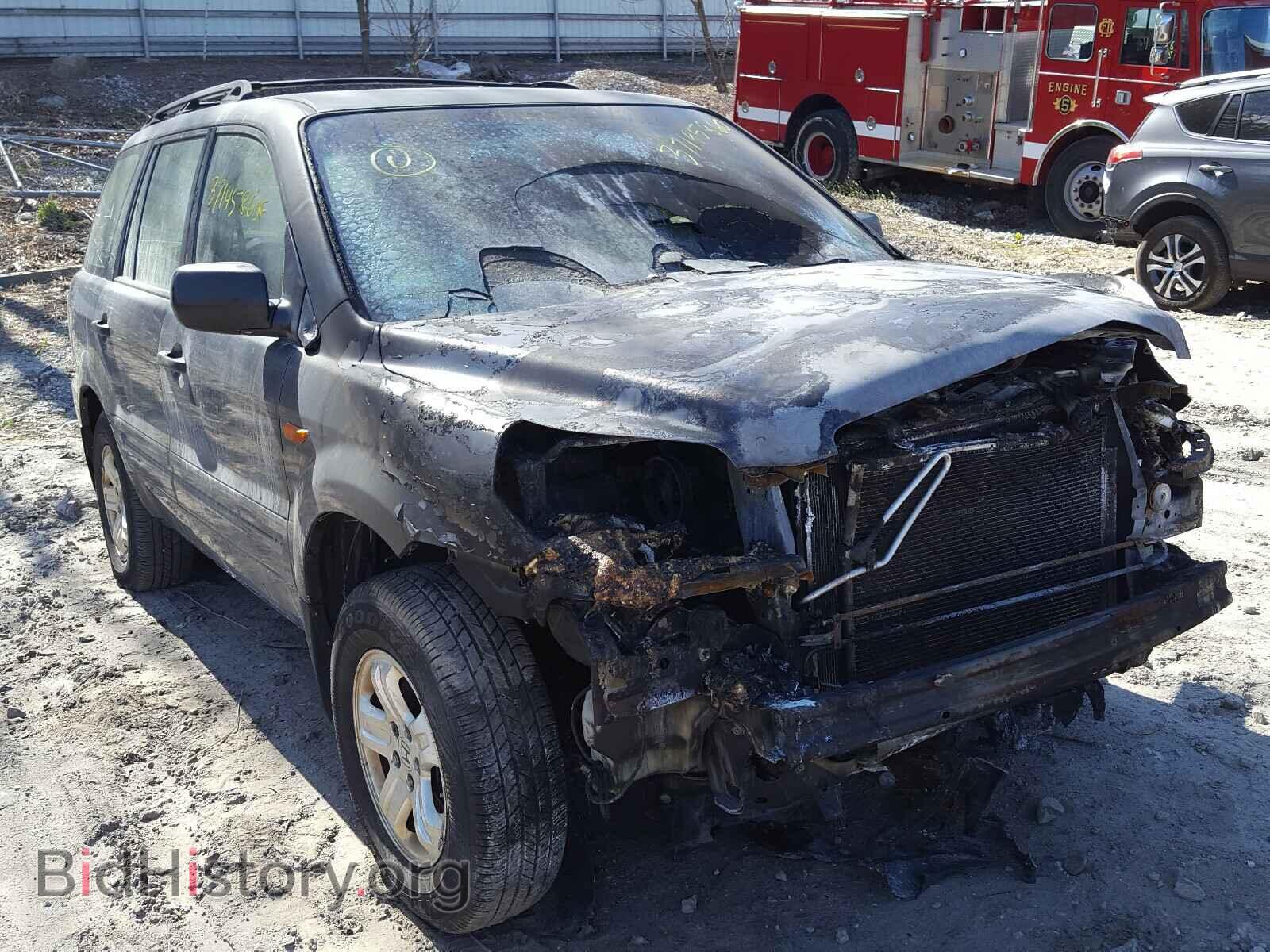Фотография 5FNYF18177B018379 - HONDA PILOT 2007