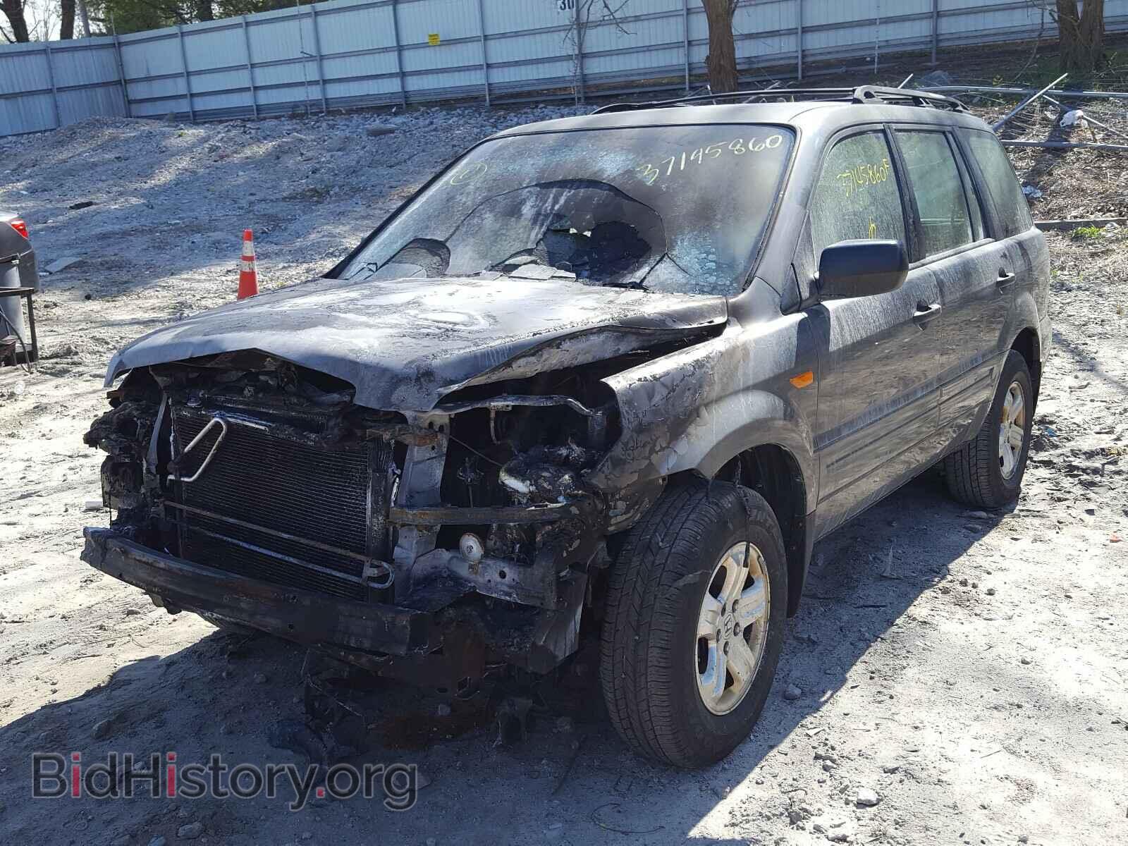 2007 HONDA PILOT - VIN: 5FNYF18177B018379 - Фото 2