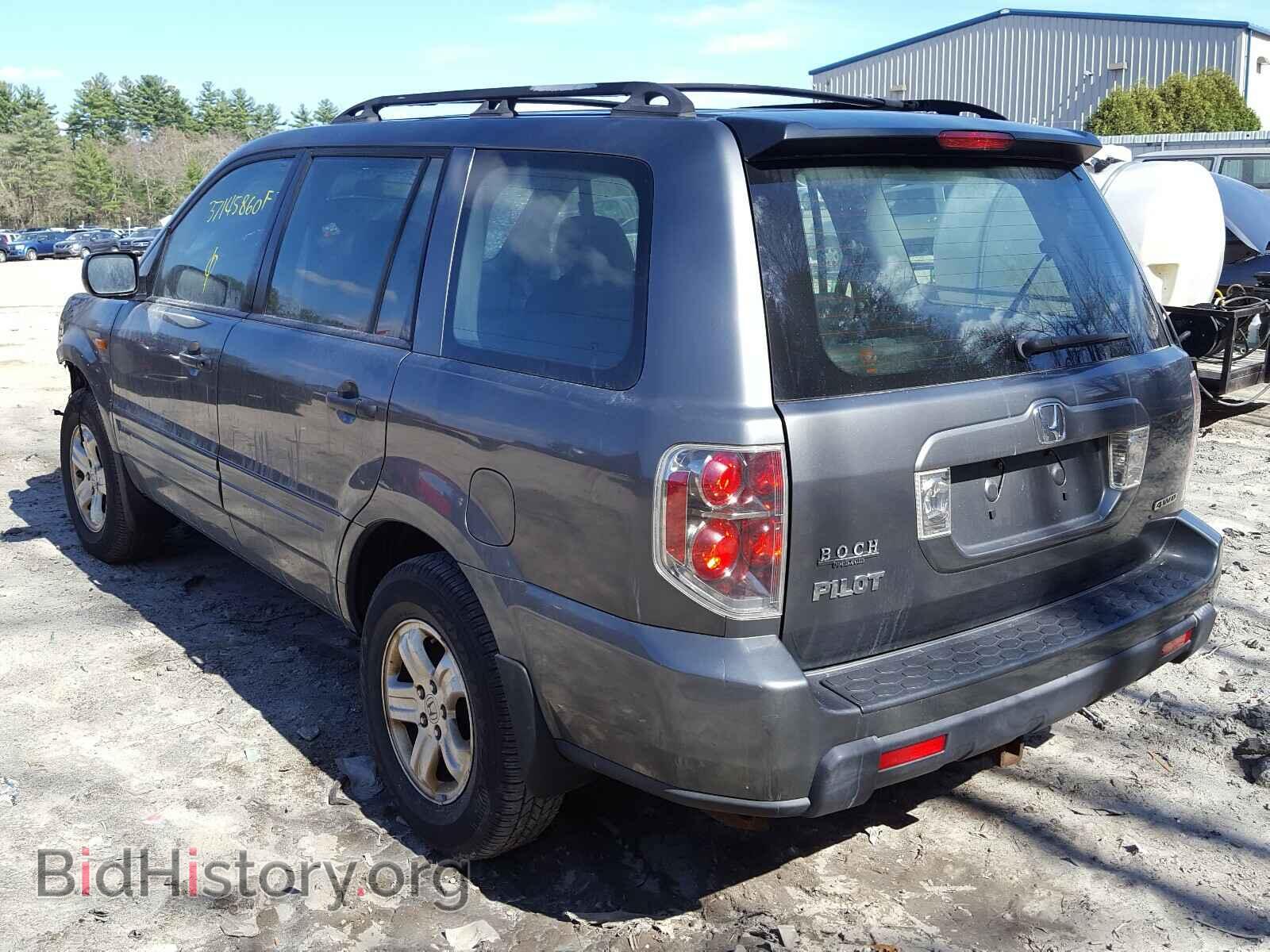 2007 HONDA PILOT - VIN: 5FNYF18177B018379 - Фото 3