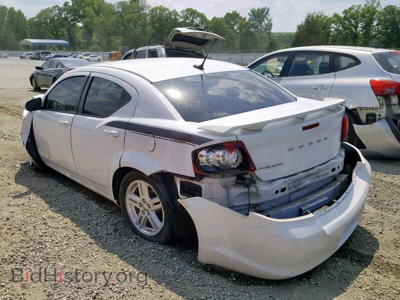 2011 DODGE AVENGER - VIN: 1B3BD1FB2BN564980 - Фото 2