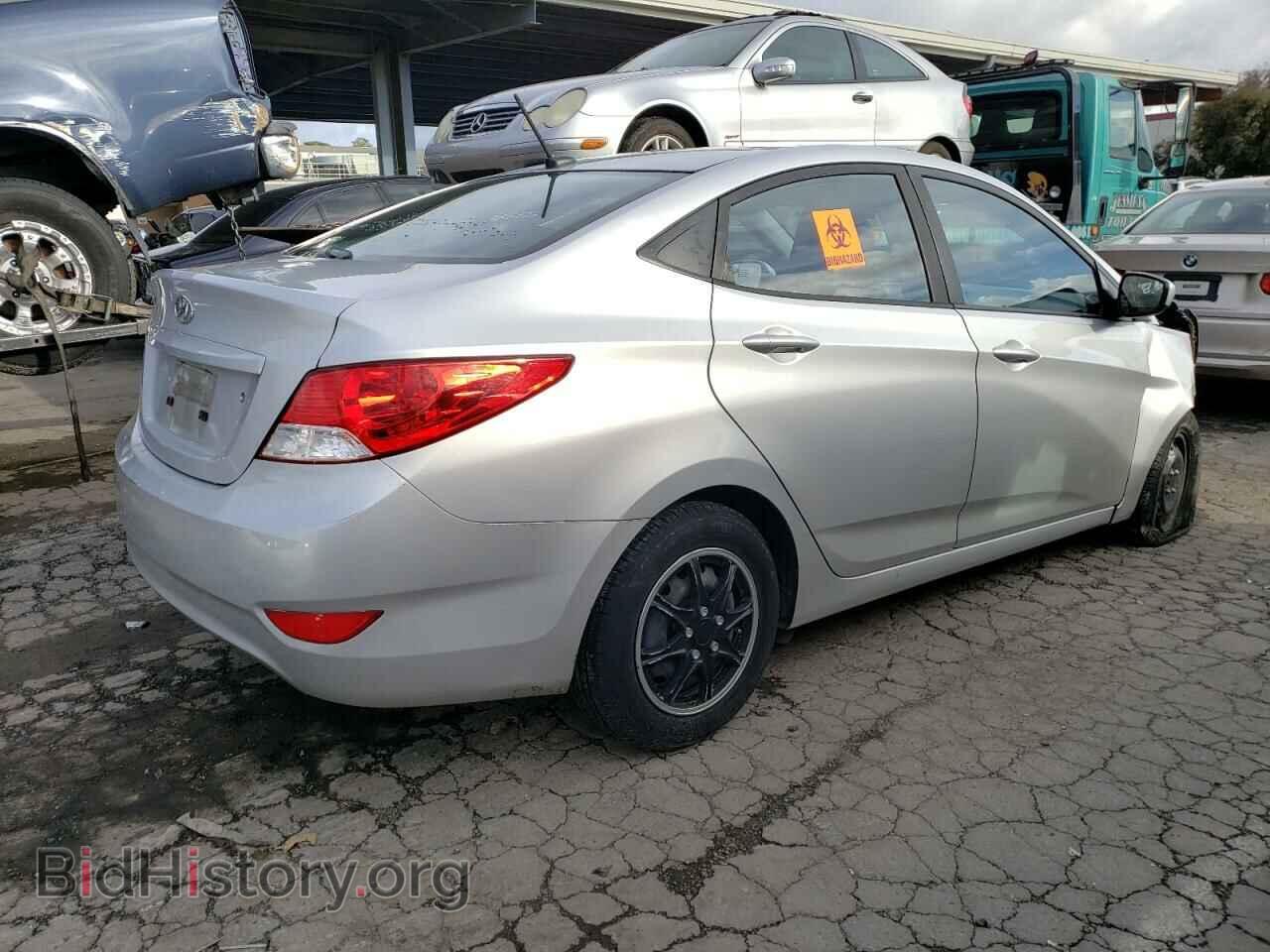 2014 HYUNDAI ACCENT - VIN: KMHCT4AE1EU620177 - Фото 3