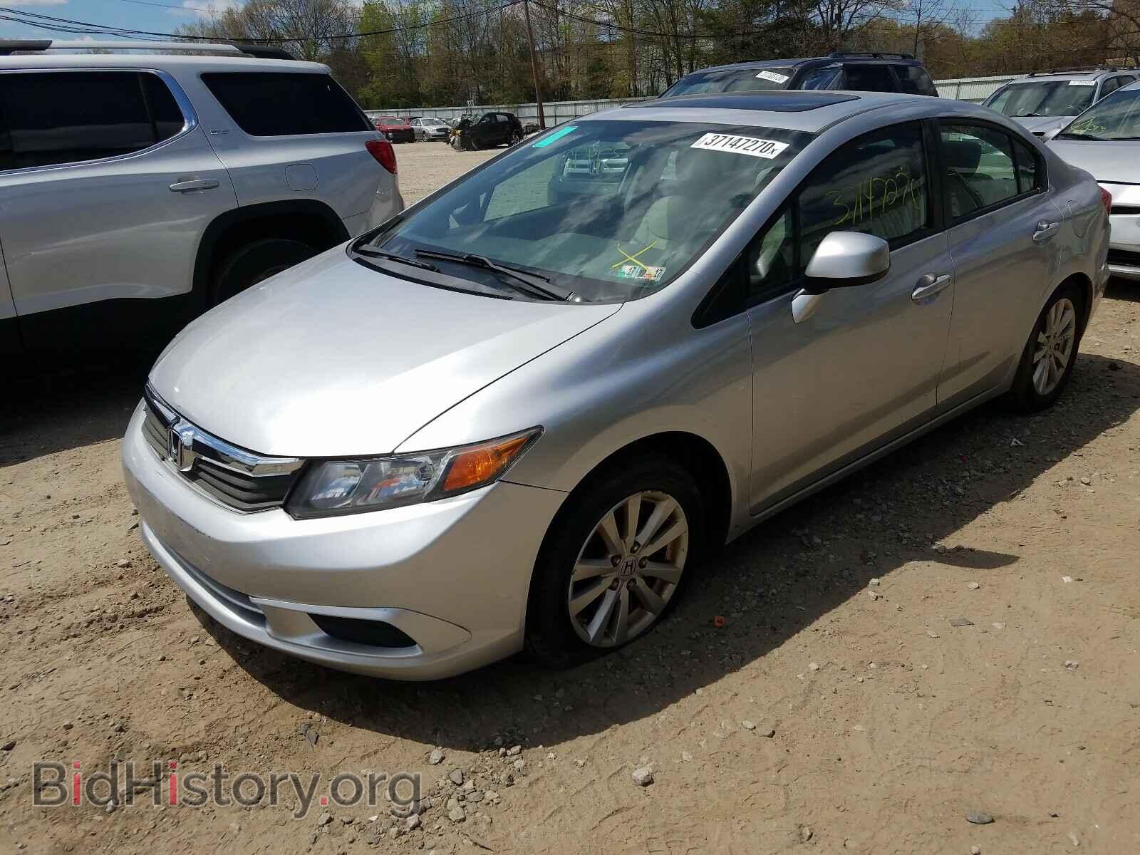 2012 HONDA CIVIC - VIN: 2HGFB2F9XCH528488 - Фото 2