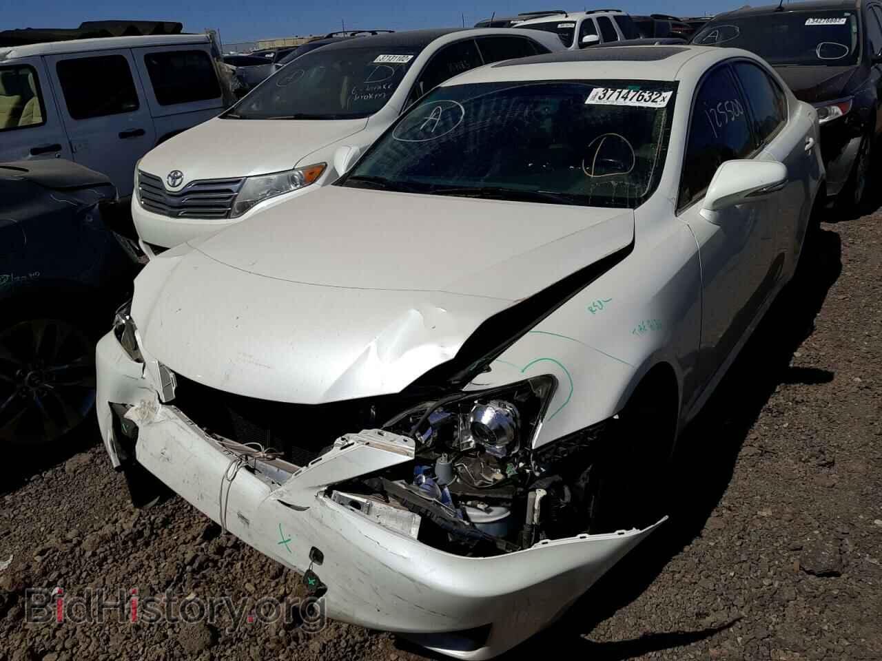 2012 LEXUS IS - VIN: JTHBF5C23C5184261 - Фото 2