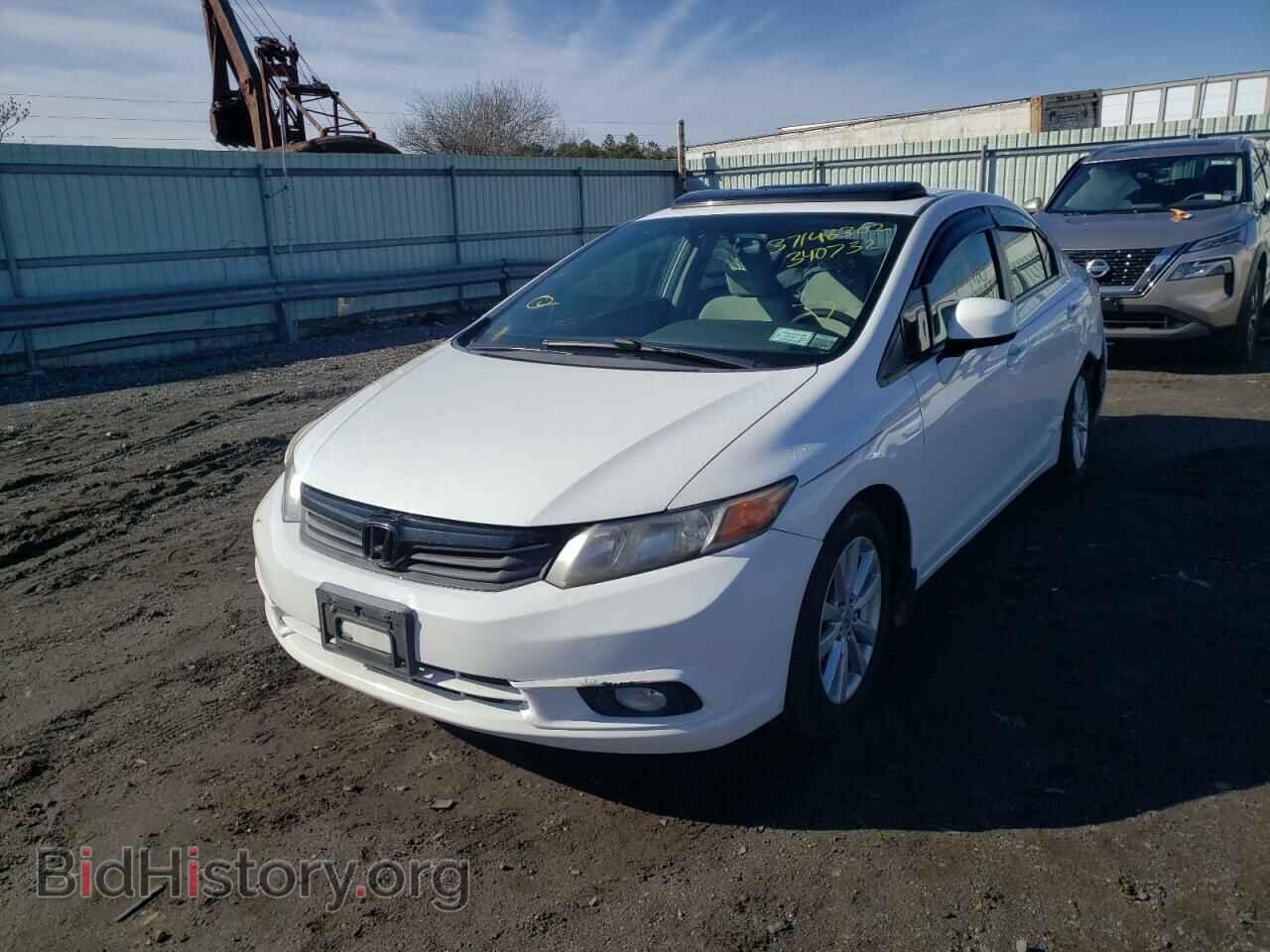 2012 HONDA CIVIC - VIN: 19XFB2F86CE340732 - Фото 2