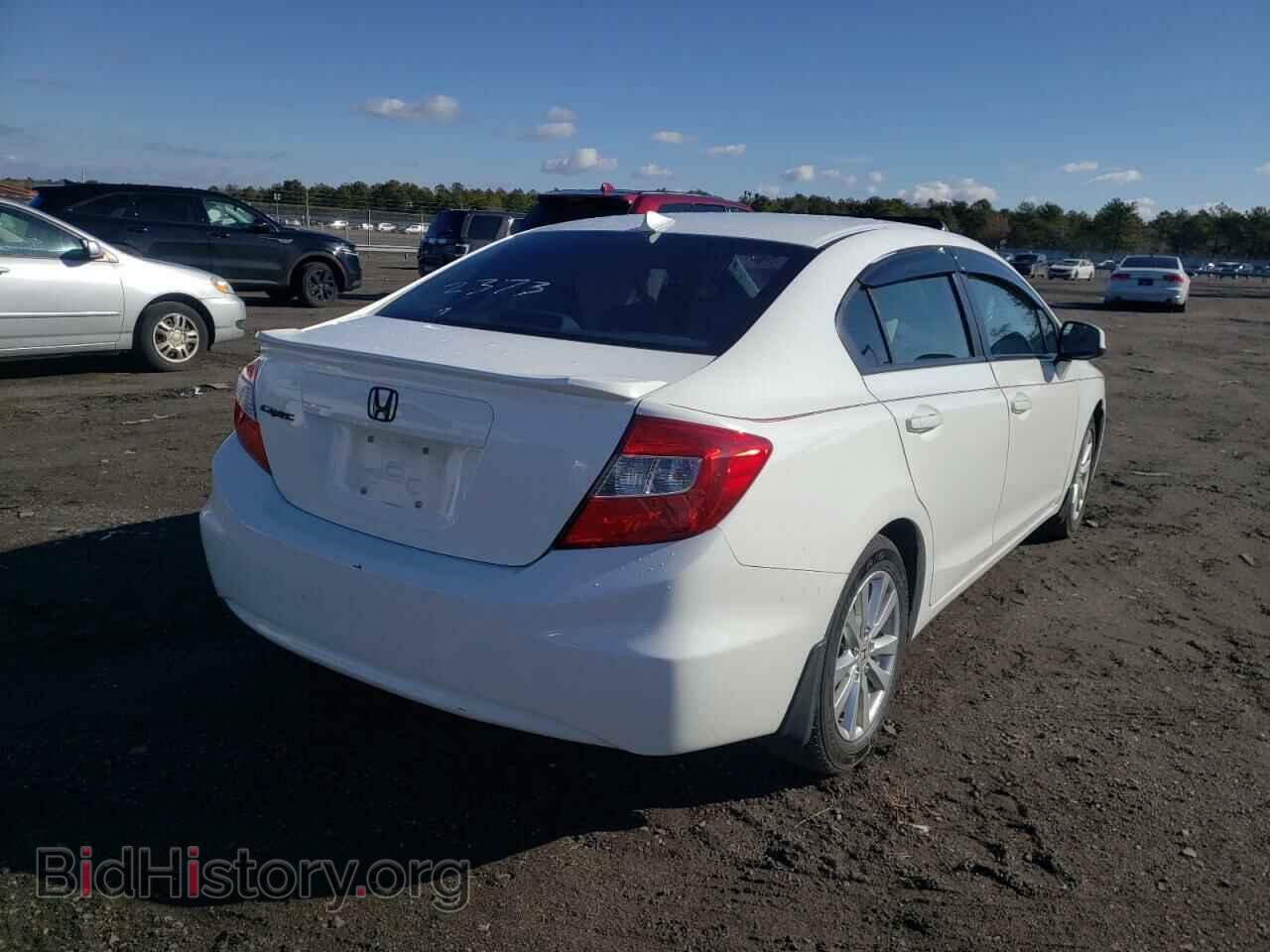 2012 HONDA CIVIC - VIN: 19XFB2F86CE340732 - Фото 4