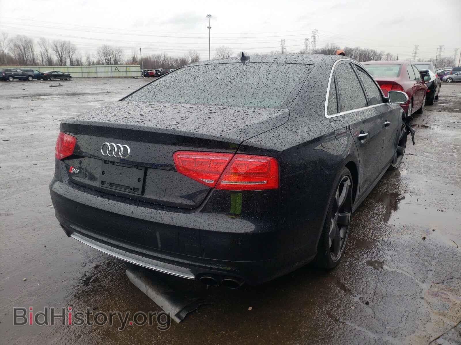 2013 AUDI S8 - VIN: WAUD2AFD6DN009741 - Фото 4