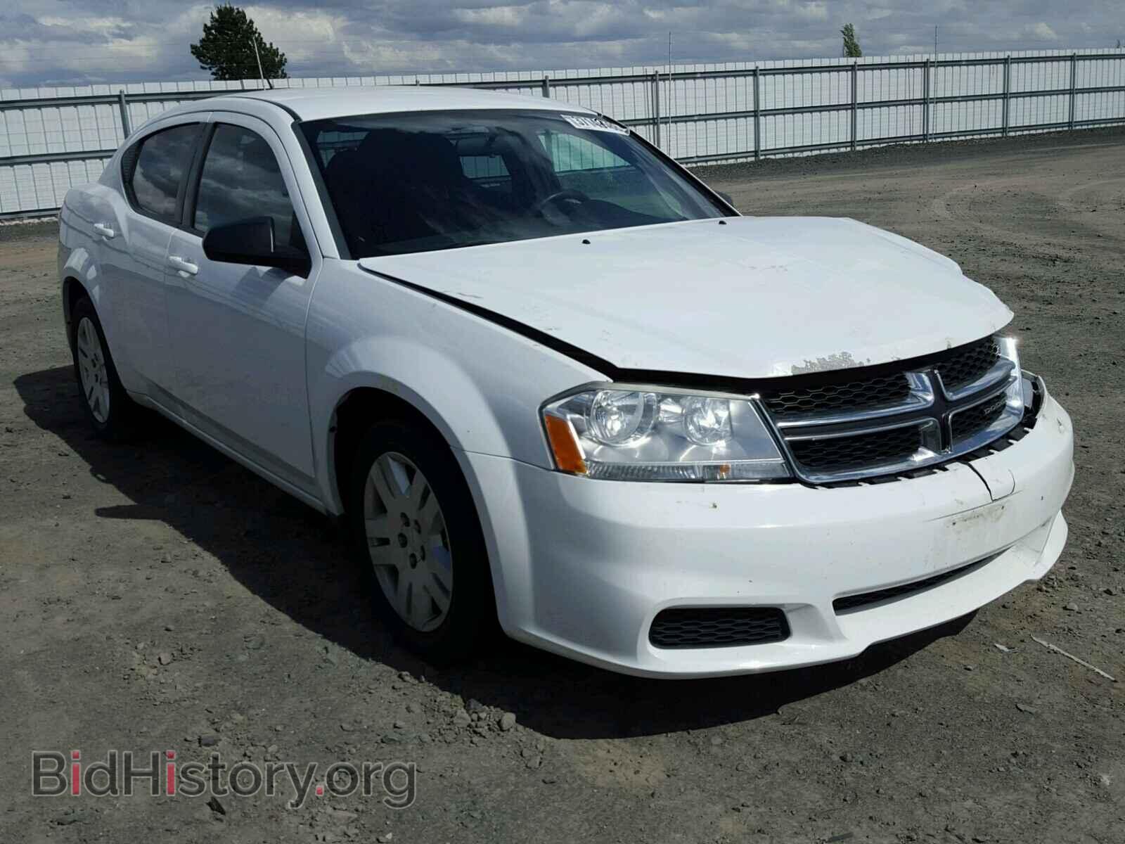 Фотография 1C3CDZAB3CN177210 - DODGE AVENGER 2012