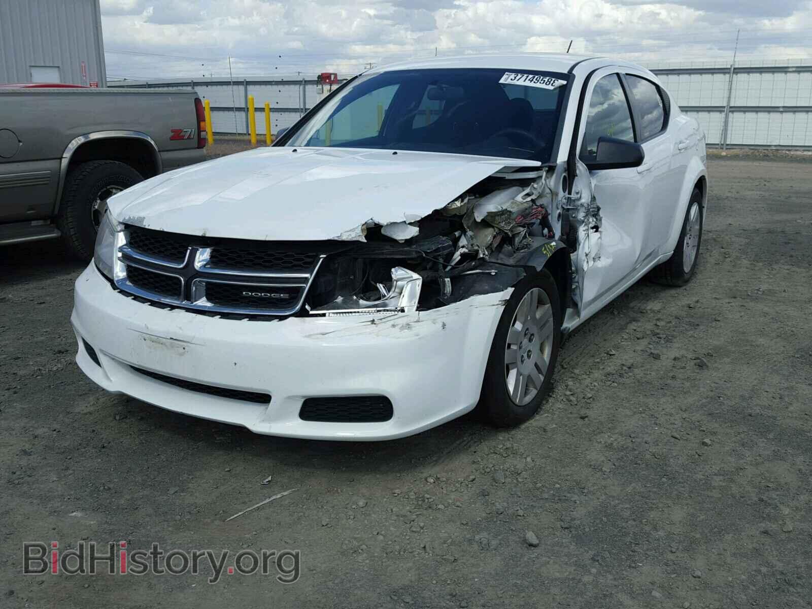 2012 DODGE AVENGER - VIN: 1C3CDZAB3CN177210 - Фото 2