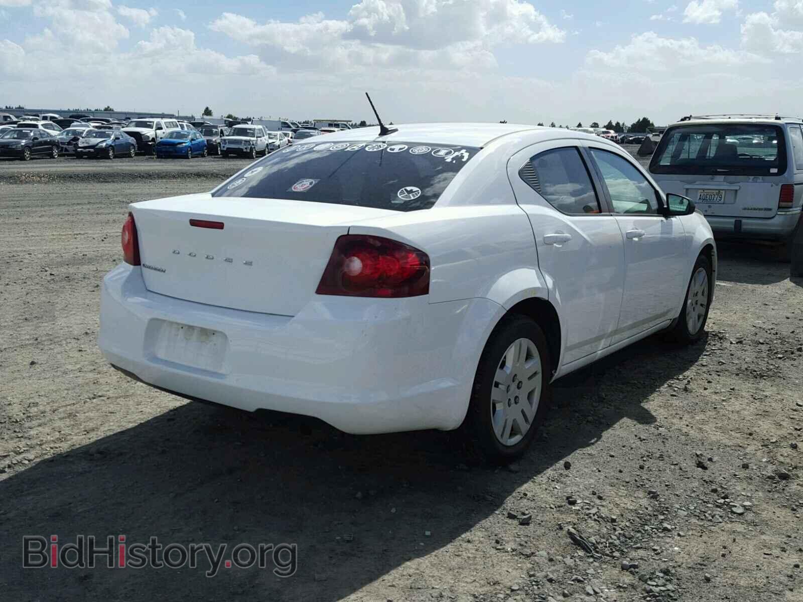 2012 DODGE AVENGER - VIN: 1C3CDZAB3CN177210 - Фото 4