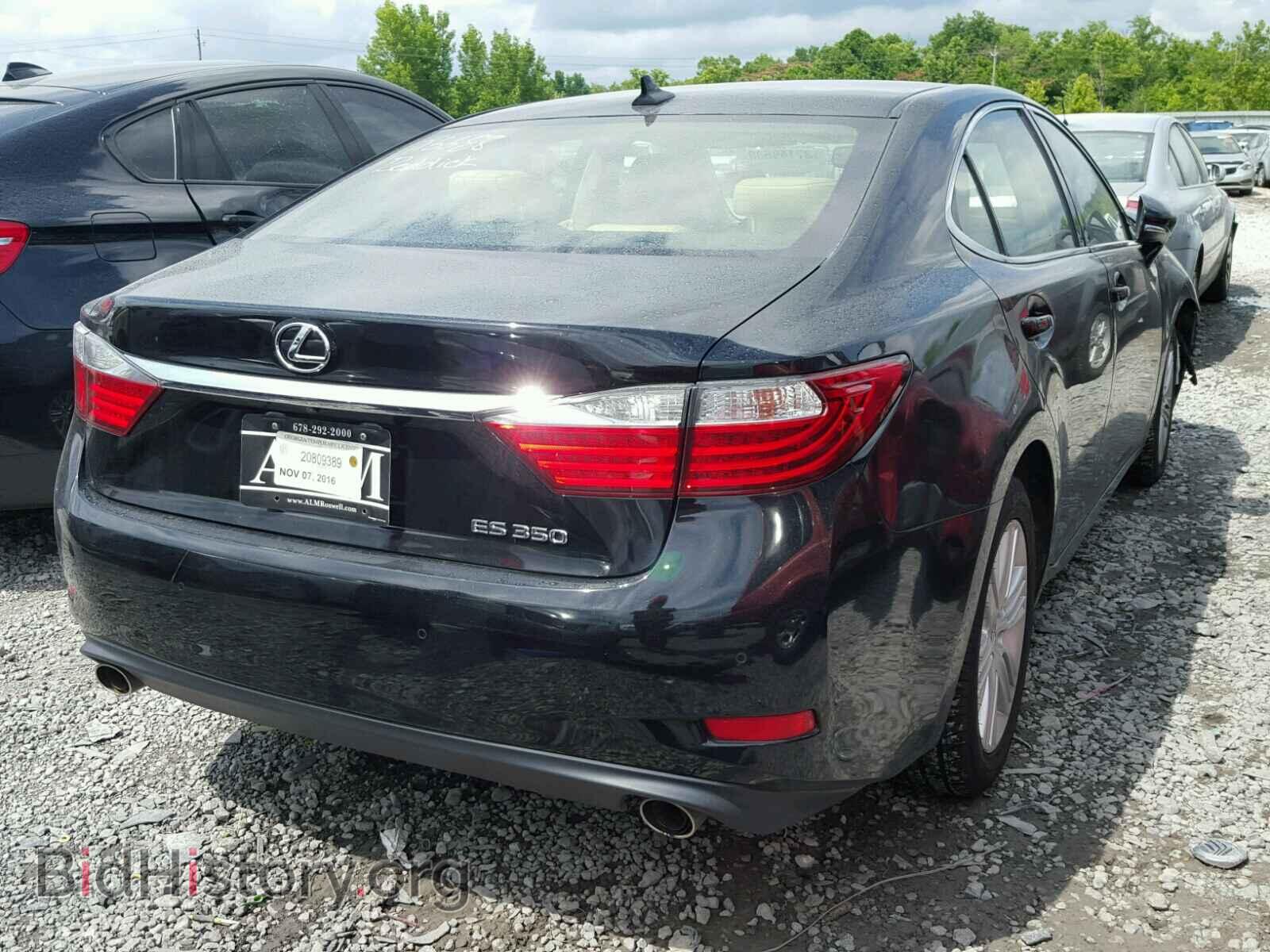 2013 LEXUS ES350 - VIN: JTHBK1GG2D2045509 - Фото 4