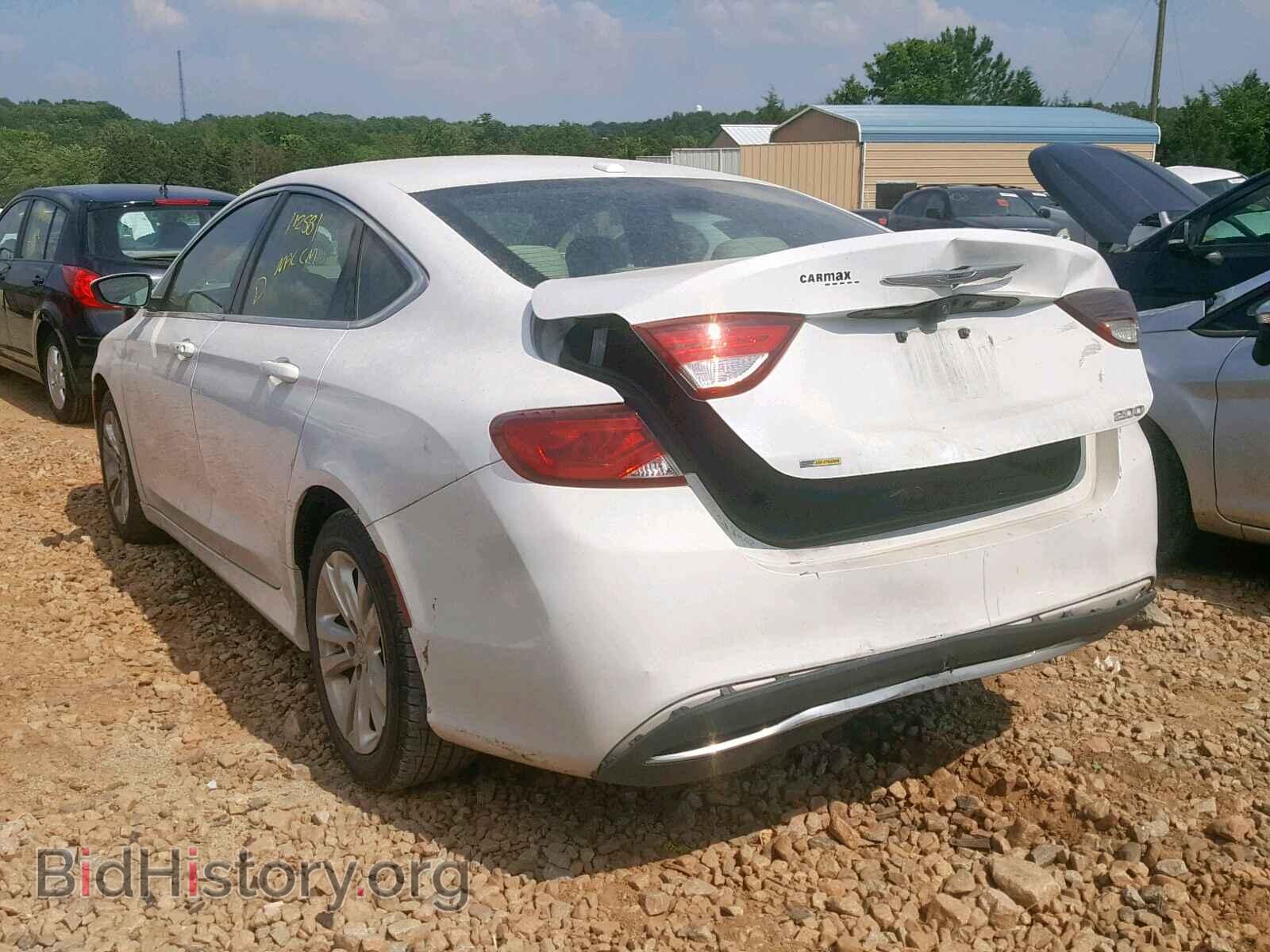 2016 CHRYSLER 200 - VIN: 1C3CCCAB1GN136676 - Фото 3