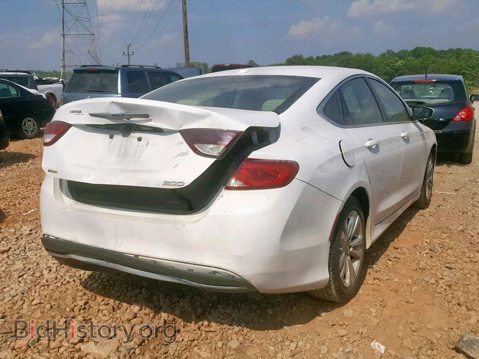 2016 CHRYSLER 200 - VIN: 1C3CCCAB1GN136676 - Фото 4