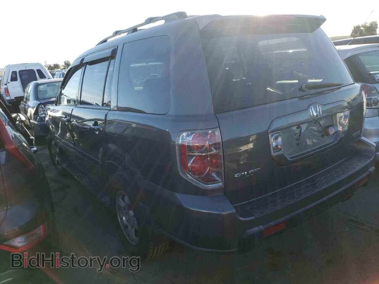 2007 HONDA PILOT - VIN: 2HKYF18767H527059 - Фото 2