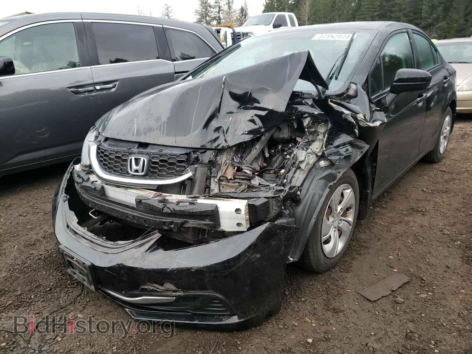 2015 HONDA CIVIC - VIN: 19XFB2F53FE288650 - Фото 2