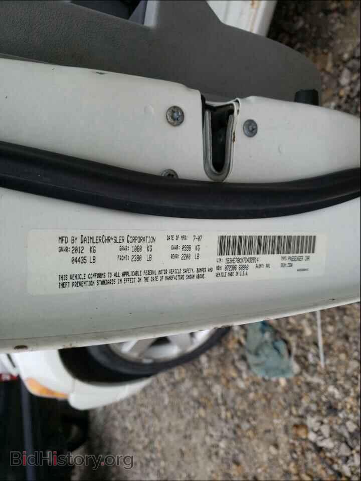 2007 DODGE CALIBER - VIN: 1B3HE78KX7D432814 - Фото 10