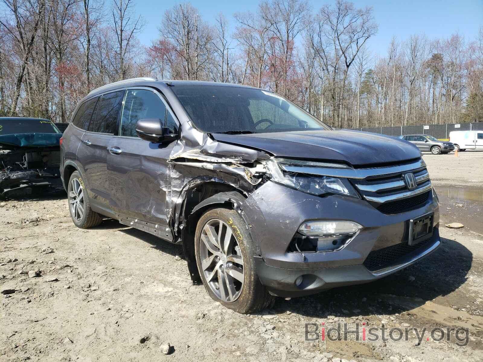 Фотография 5FNYF6H02GB016110 - HONDA PILOT 2016