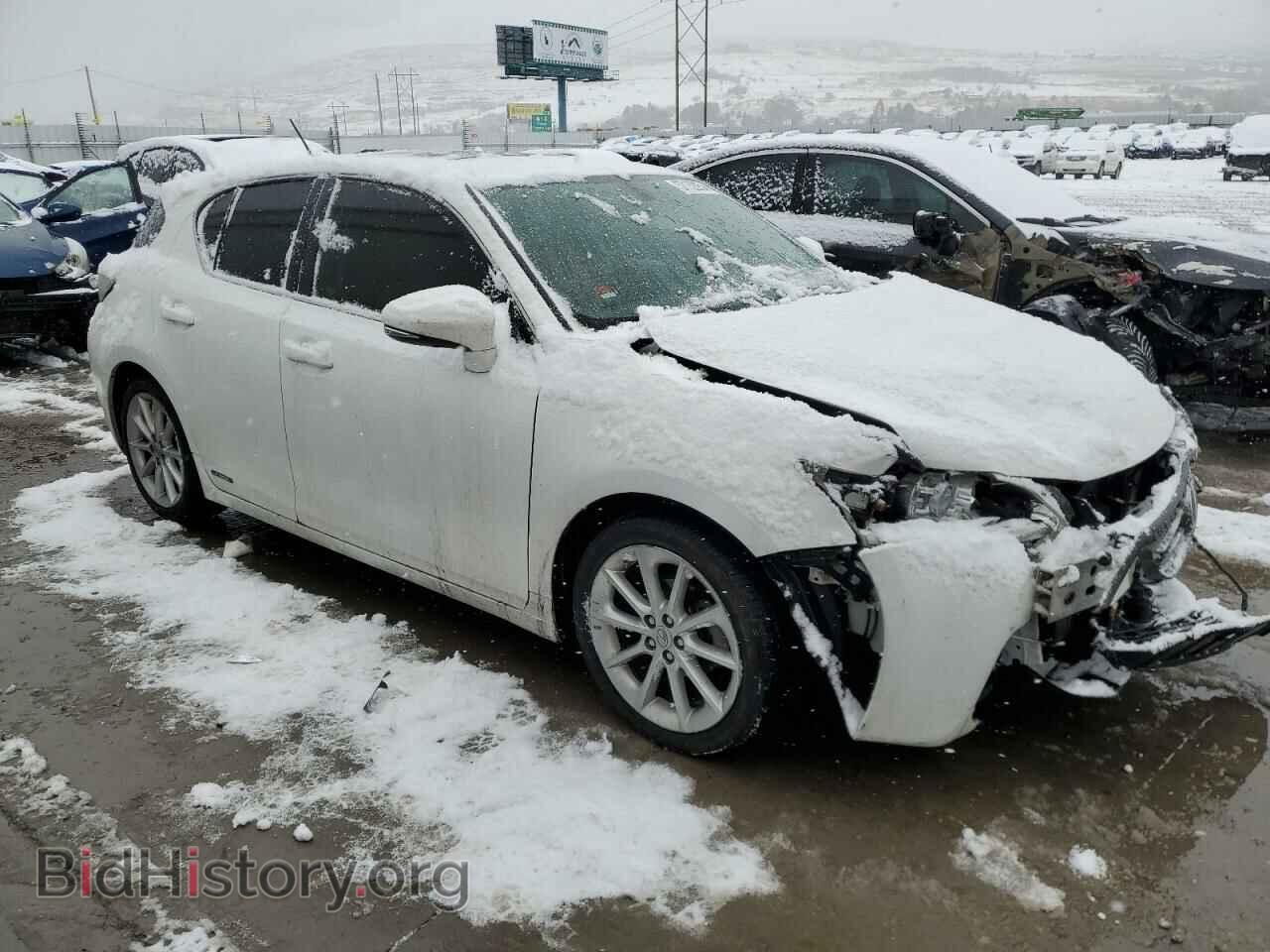 2011 LEXUS CT 200 - VIN: JTHKD5BH6B2028324 - Фото 4