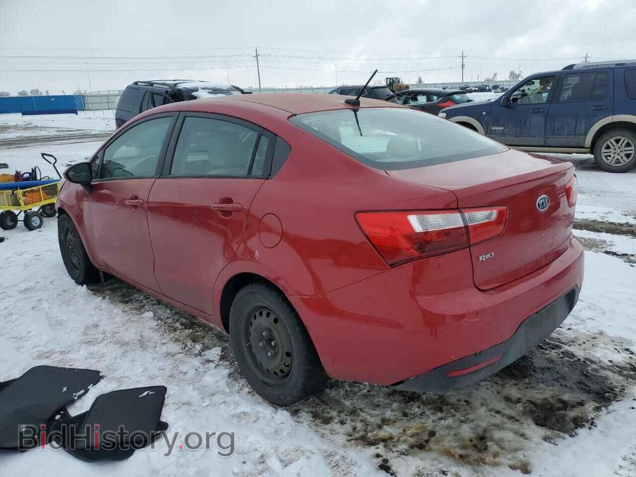 2013 KIA RIO - VIN: KNADM4A39D6123981 - Фото 2