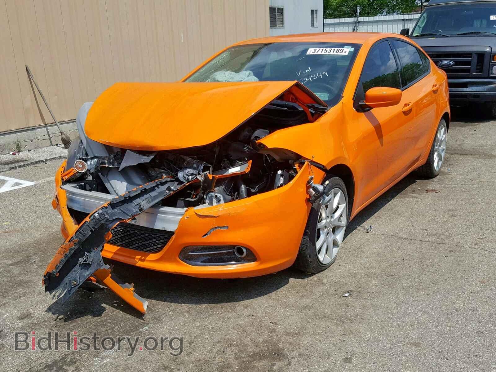 2013 DODGE DART - VIN: 1C3CDFBA2DD334849 - Фото 2