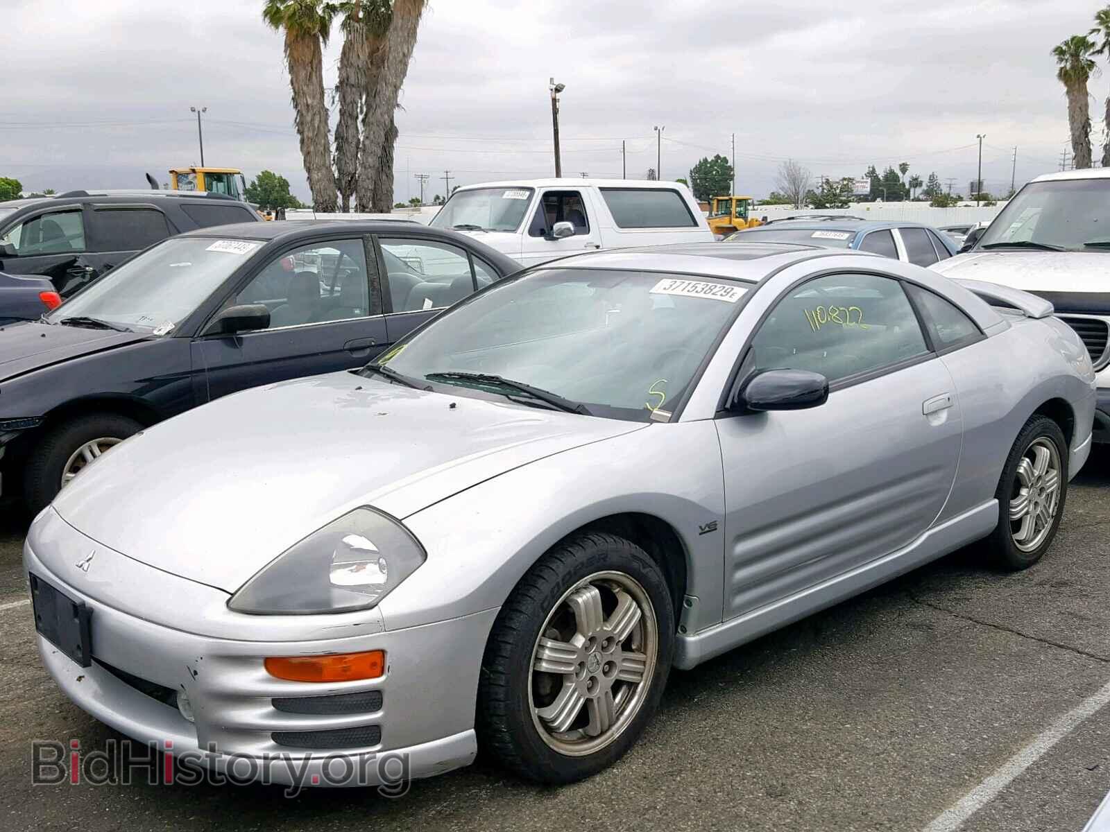2001 MITSUBISHI ECLIPSE - VIN: 4A3AC54H41E076959 - Фото 2