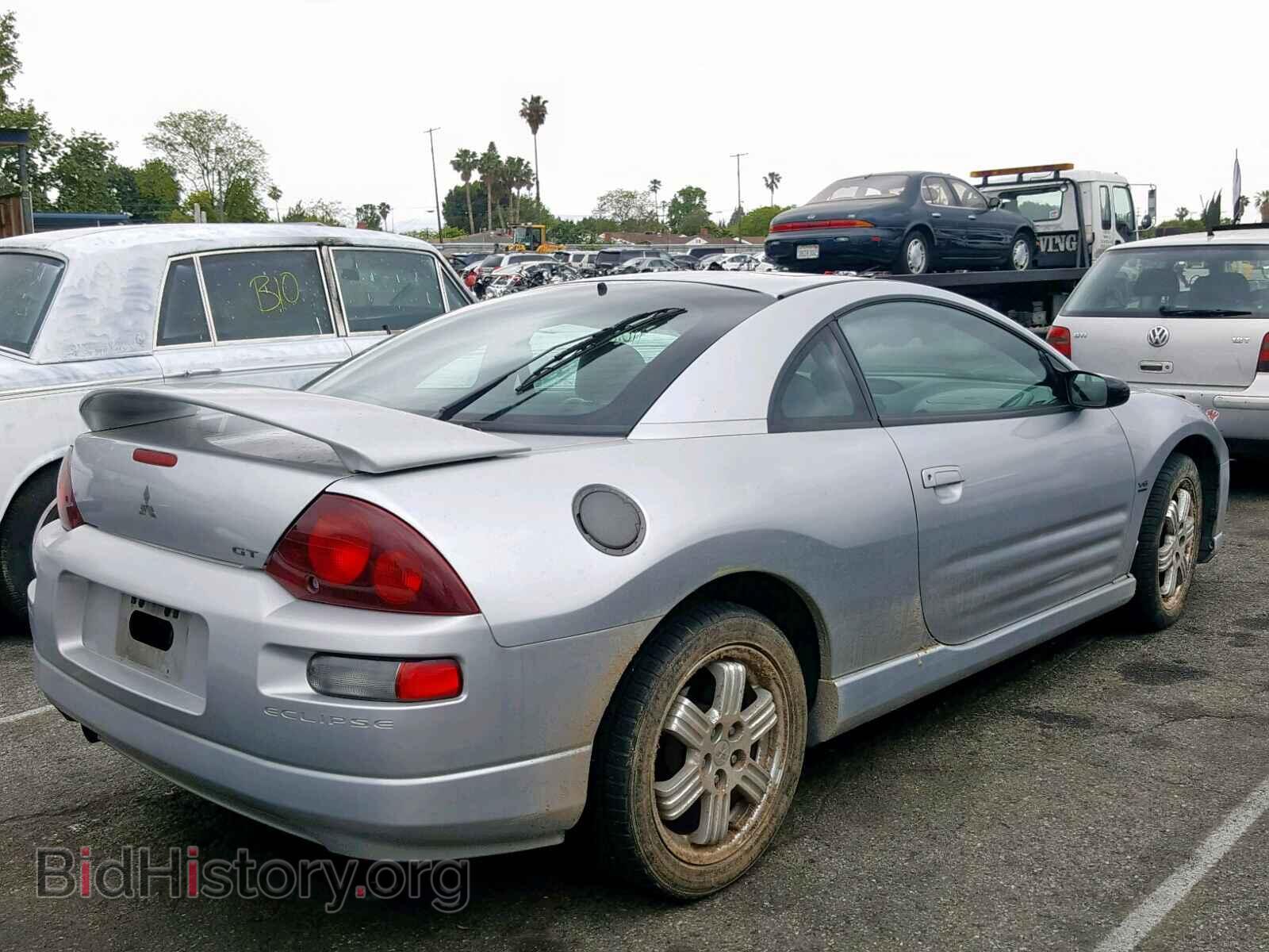 2001 MITSUBISHI ECLIPSE - VIN: 4A3AC54H41E076959 - Фото 4