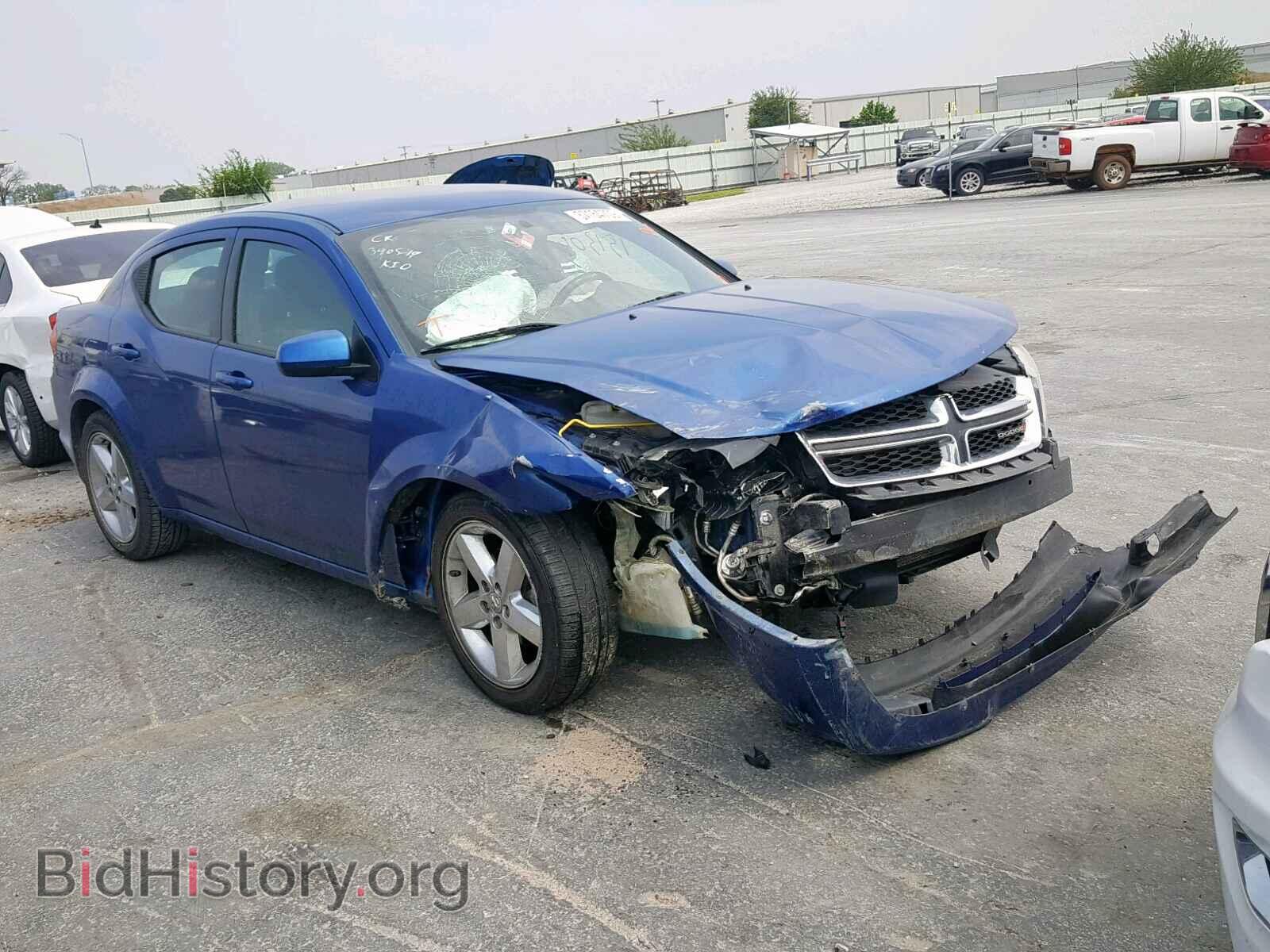 Фотография 1C3CDZCB0CN313838 - DODGE AVENGER 2012