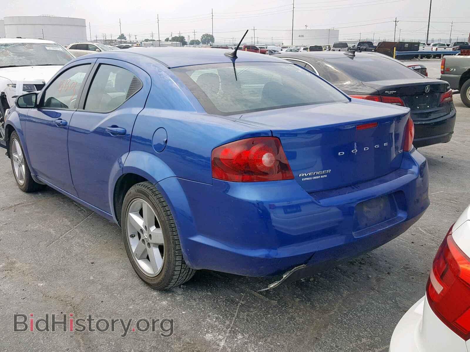 2012 DODGE AVENGER - VIN: 1C3CDZCB0CN313838 - Фото 3