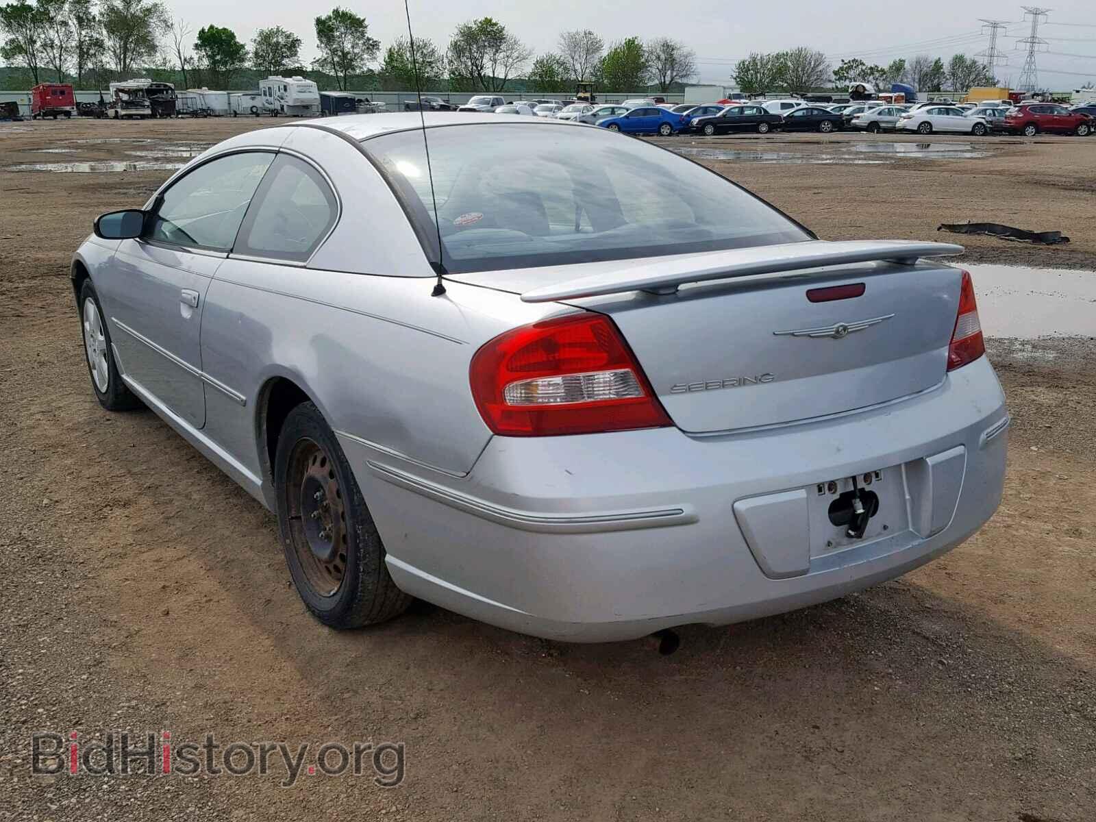 2004 CHRYSLER SEBRING - VIN: 4C3AG42G64E096942 - Фото 3