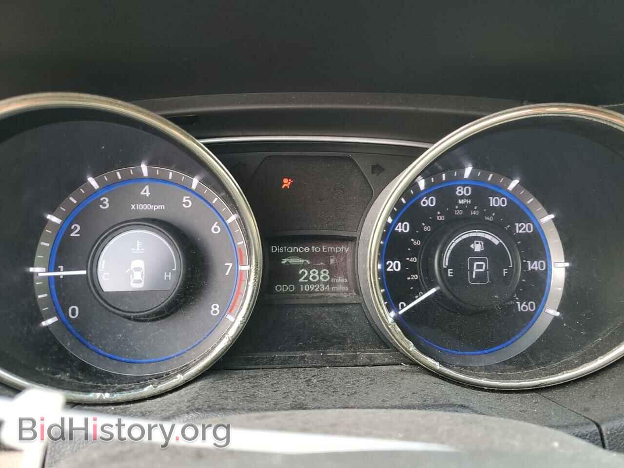 2012 HYUNDAI SONATA - VIN: 5NPEC4AC1CH466055 - Фото 9