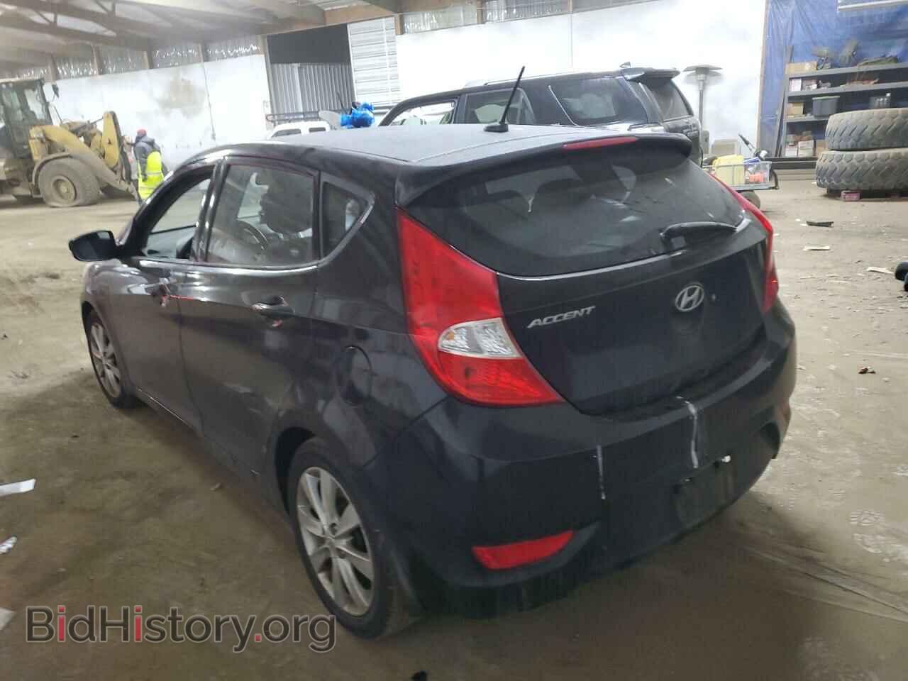 2013 HYUNDAI ACCENT - VIN: KMHCU5AE7DU084904 - Фото 2