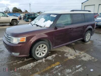 2011 Ford FLEX SE, burgundy — VIN 2FMGK5BC6BBD18246, Copart