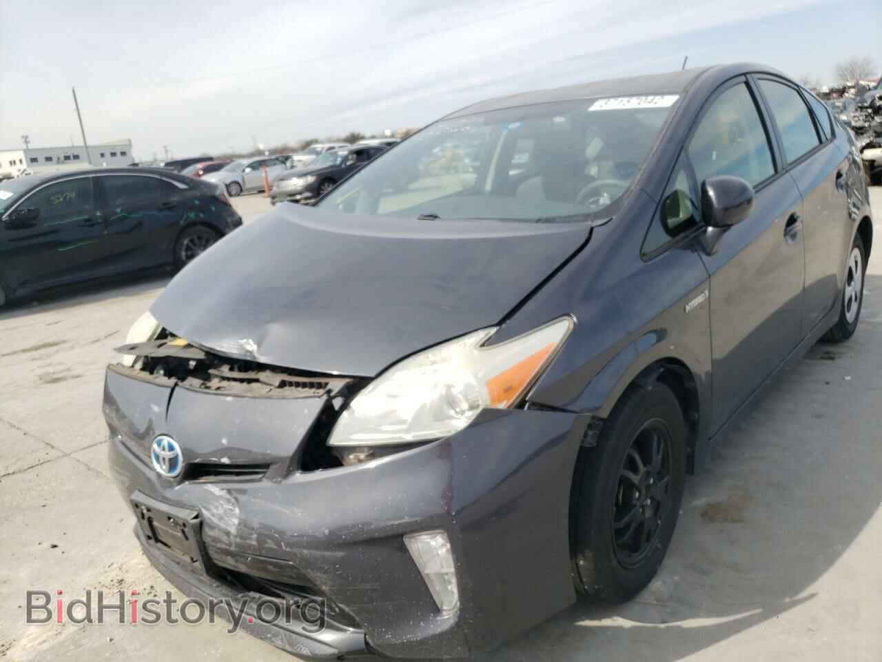 2012 TOYOTA PRIUS - VIN: JTDKN3DU4C5489728 - Фото 2