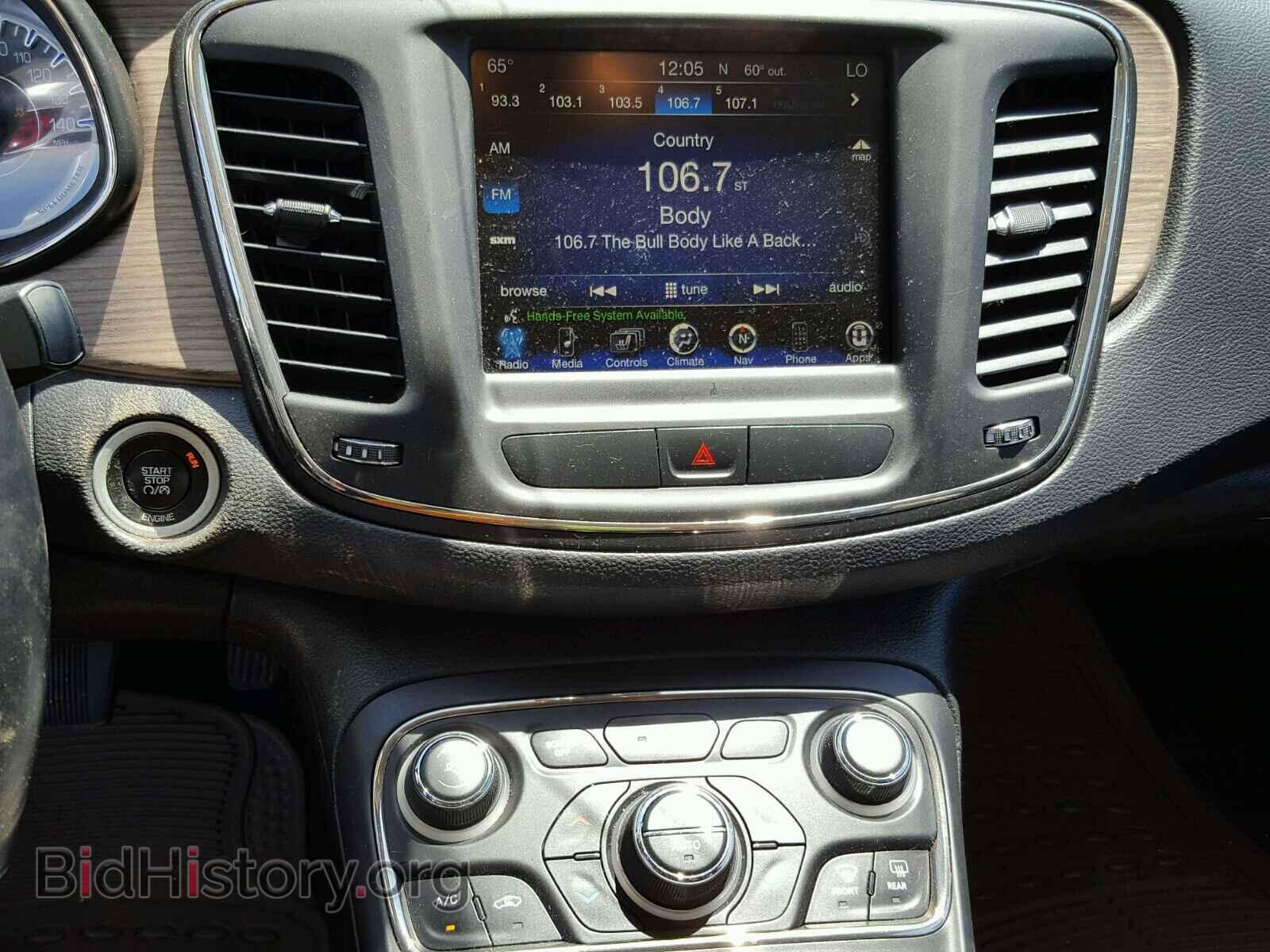 2015 CHRYSLER 200 - VIN: 1C3CCCEG6FN567292 - Фото 9