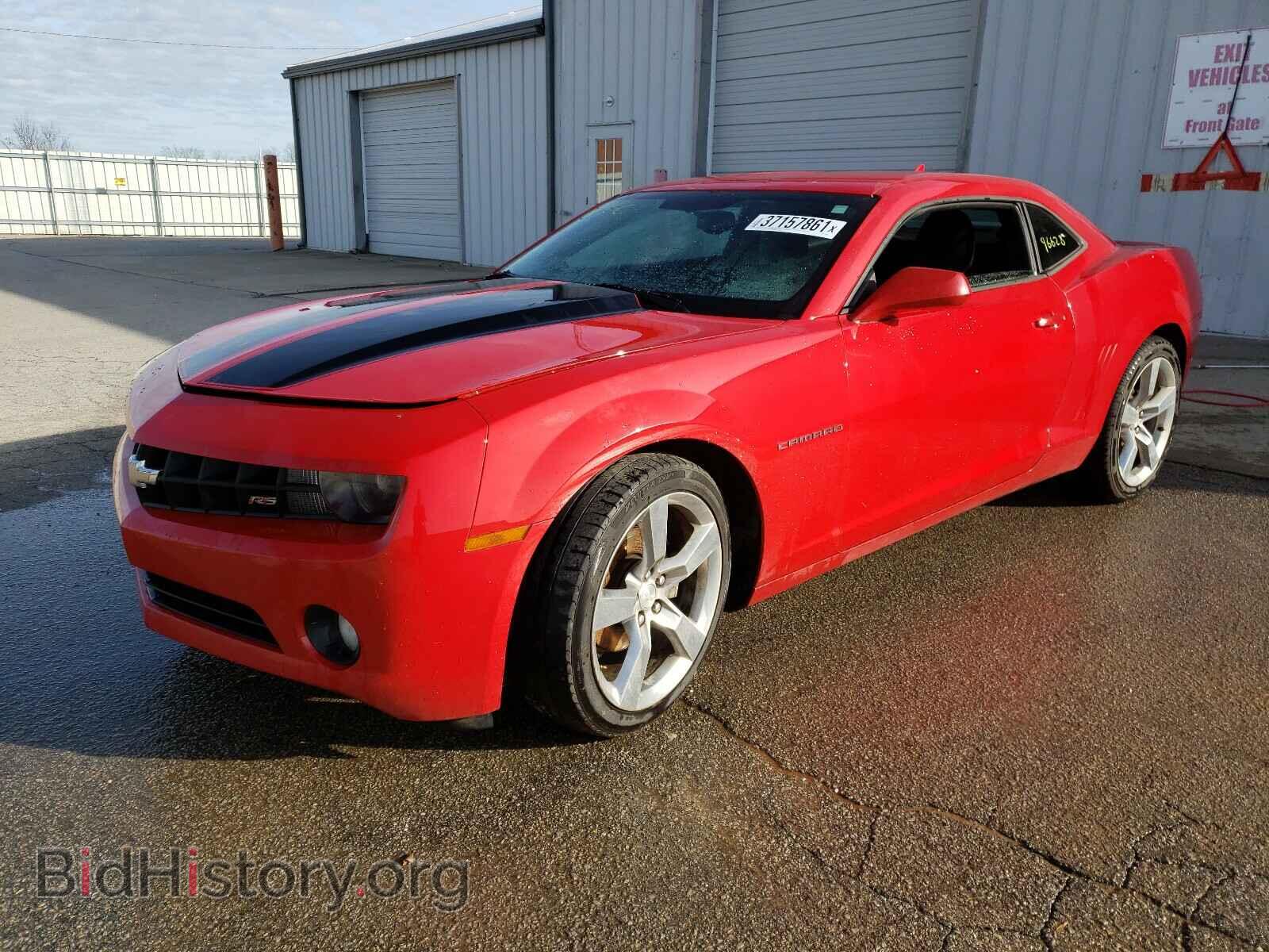2012 CHEVROLET CAMARO - VIN: 2G1FB1E37C9148713 - Фото 2