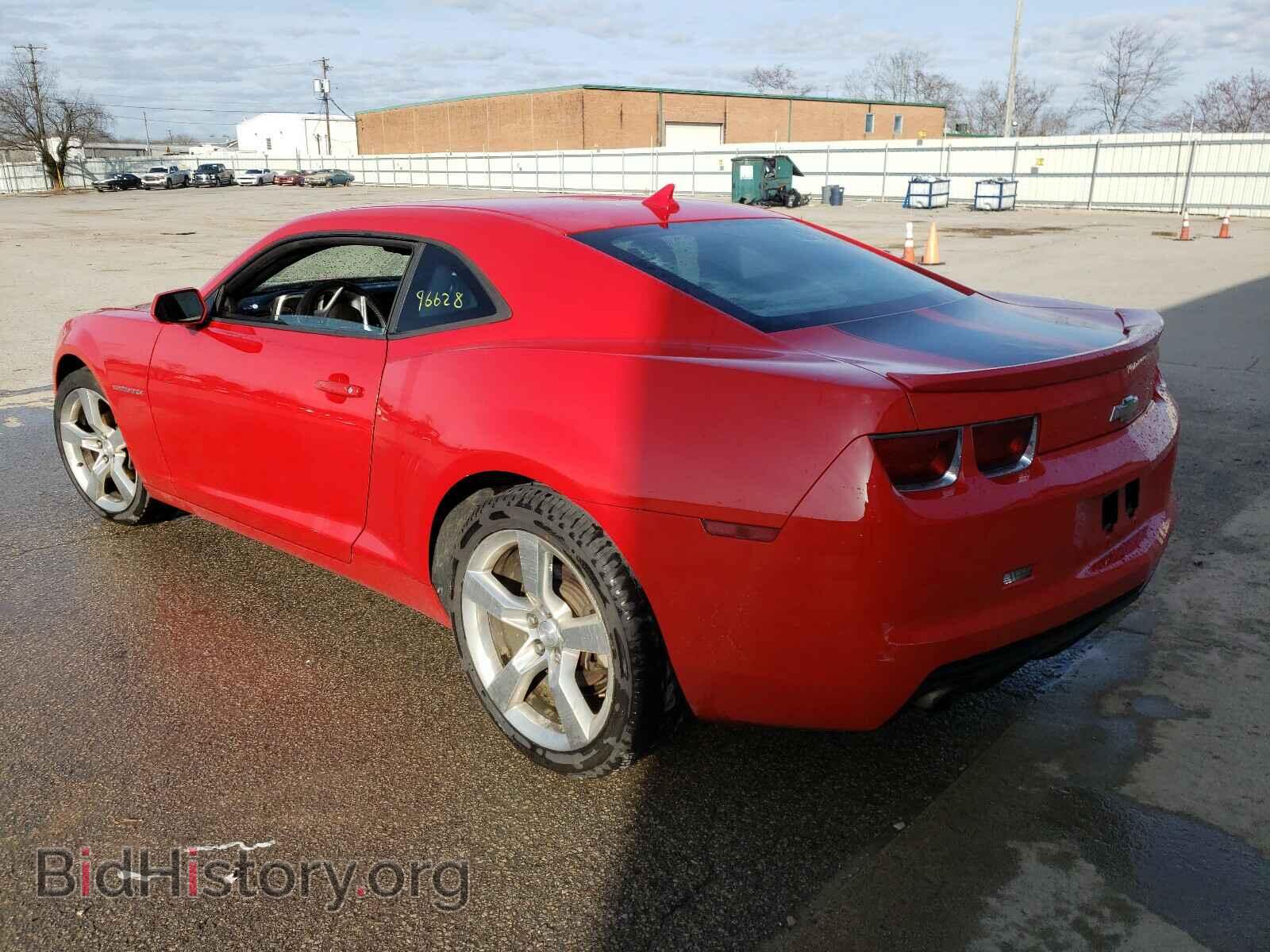 2012 CHEVROLET CAMARO - VIN: 2G1FB1E37C9148713 - Фото 3